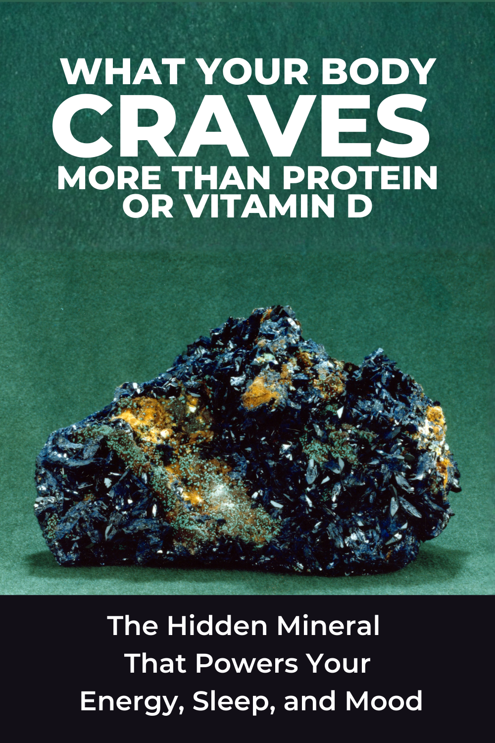 What Your Body Craves More Than Protein or Vitamin D: The Hidden Mineral That Powers Your Energy, Sleep, and Mood