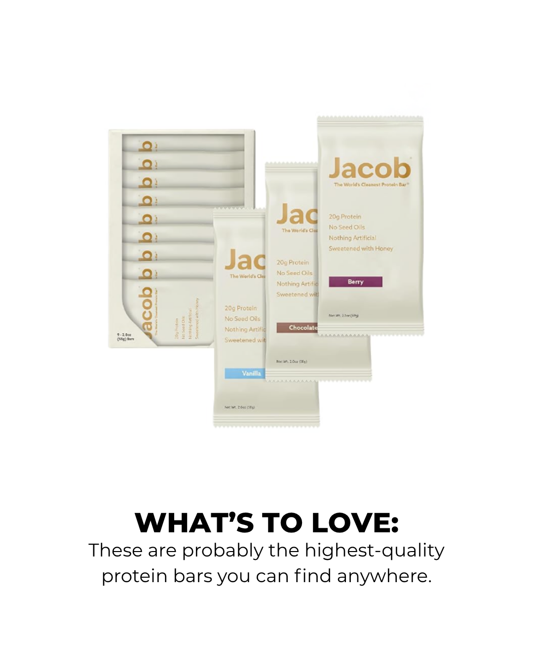 Jacob Protein Bars