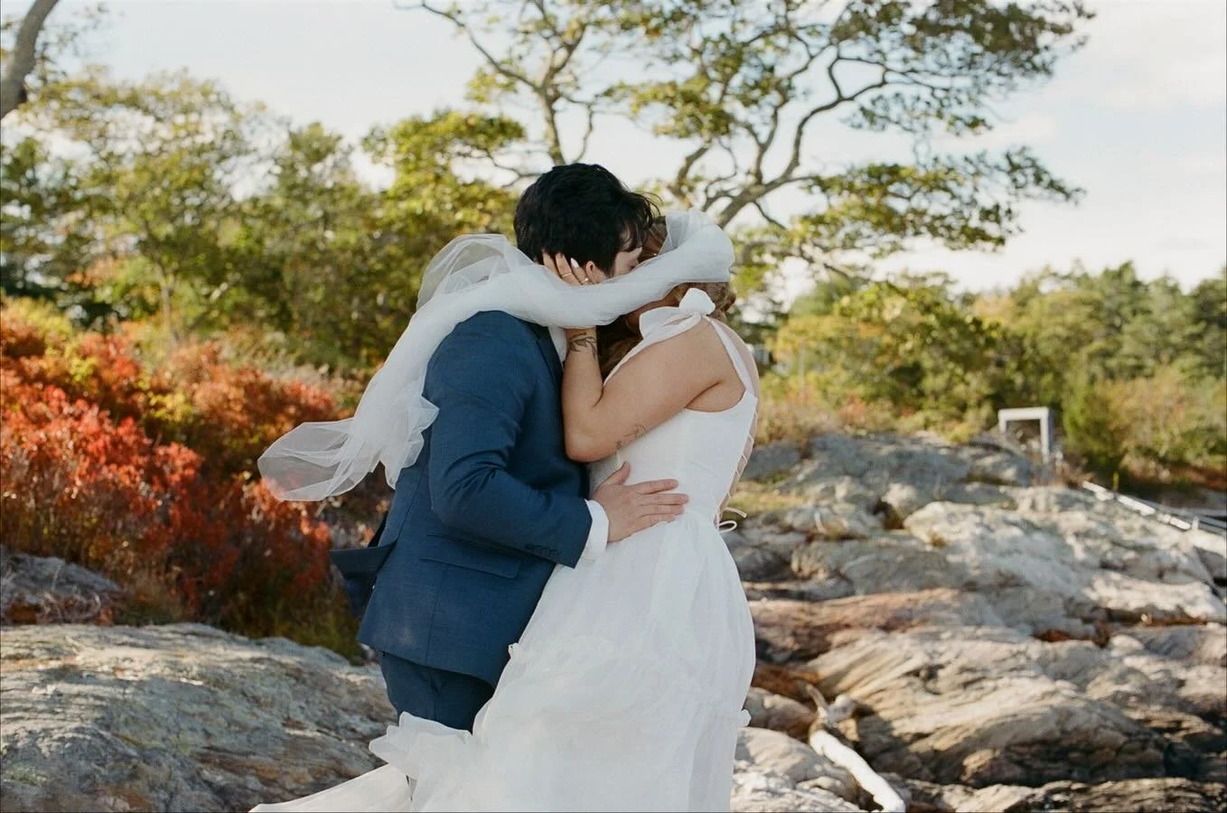 Erin + Evan&rsquo;s October elopement on the coast of Maine 🍂🍁

So much I want to share from this day, but for now here are a few of my favorites. All film 🌟