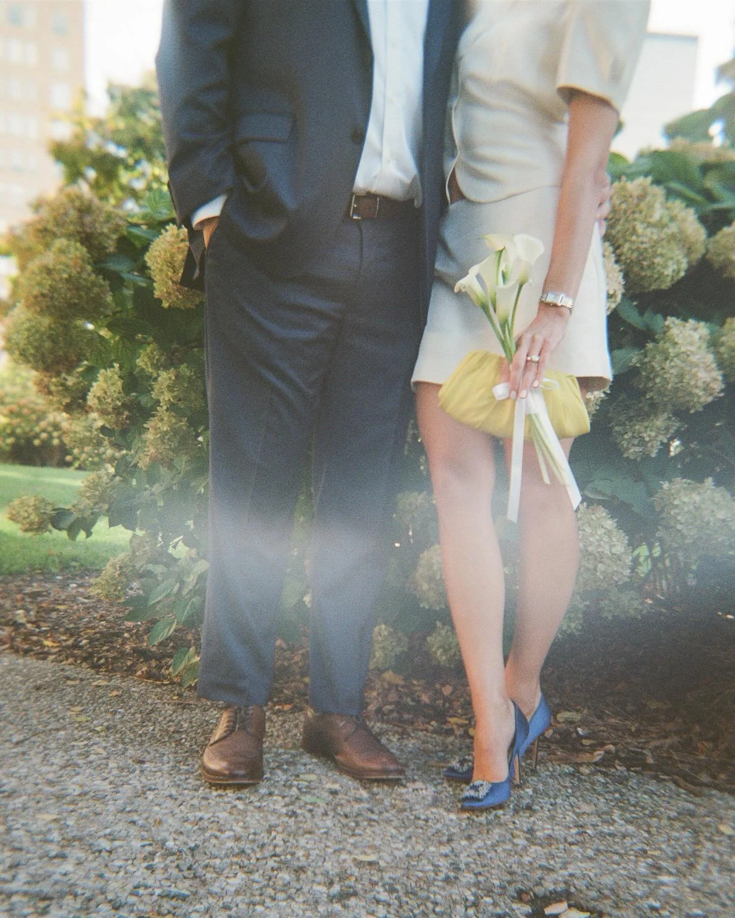 Olivia + Ethan&rsquo;s courthouse elopement was magical 🖤 

All film!!