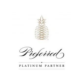 Logo of a company called Preferred Platinum Partner, featuring a stylized gold pineapple above the text.