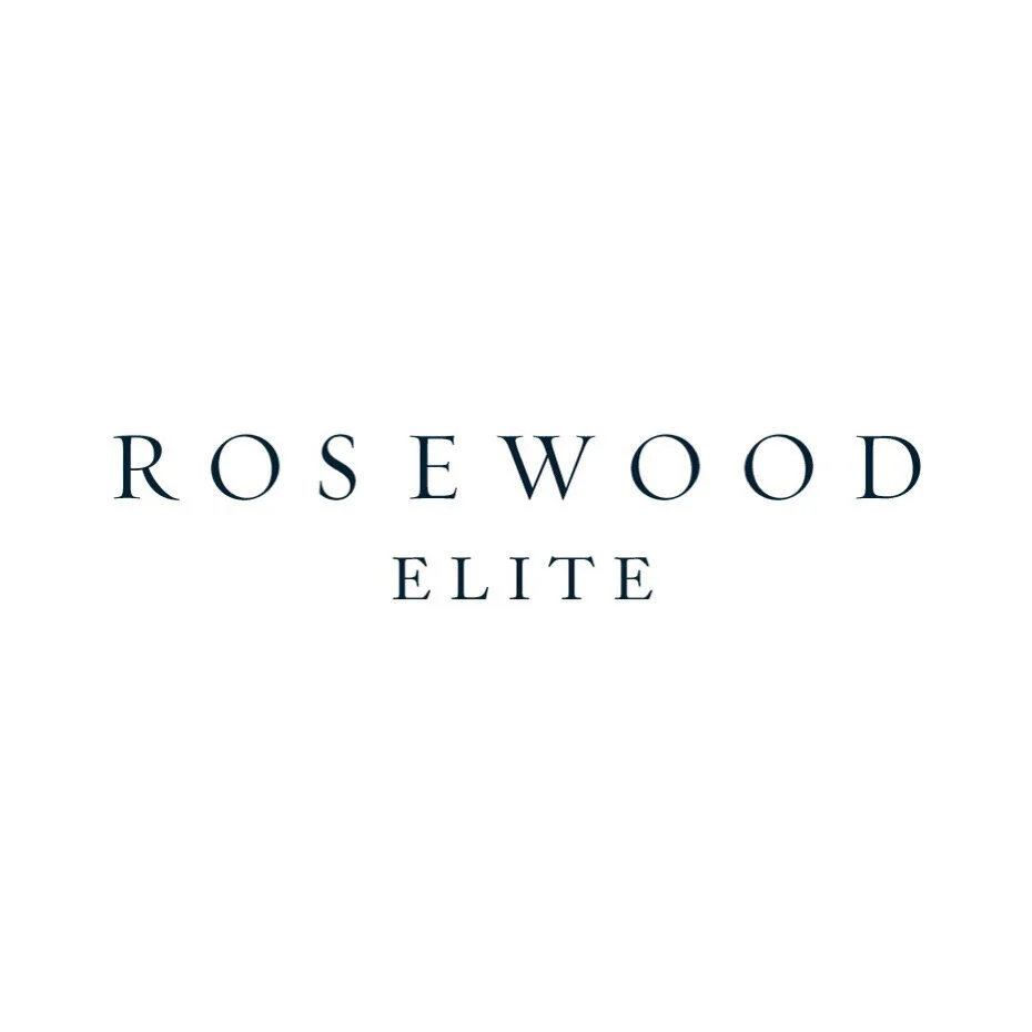 Rosewood Elite logo with black text on a white background.