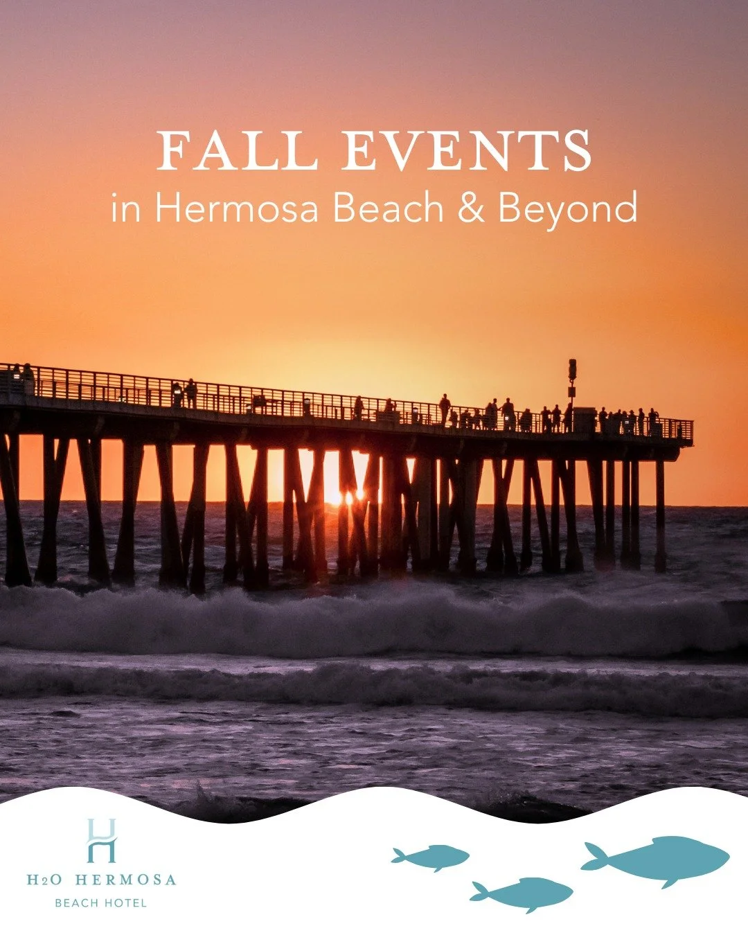 From pumpkin-filled afternoons to golden sunsets along the coast, make H2O Hermosa Beach Hotel your home base for a memorable fall escape.

🎃 Oct. 10: Celebrate the season at Pumpkins in the Park with @hermosabeachcity
🏐 Oct. 17: Support a great ca