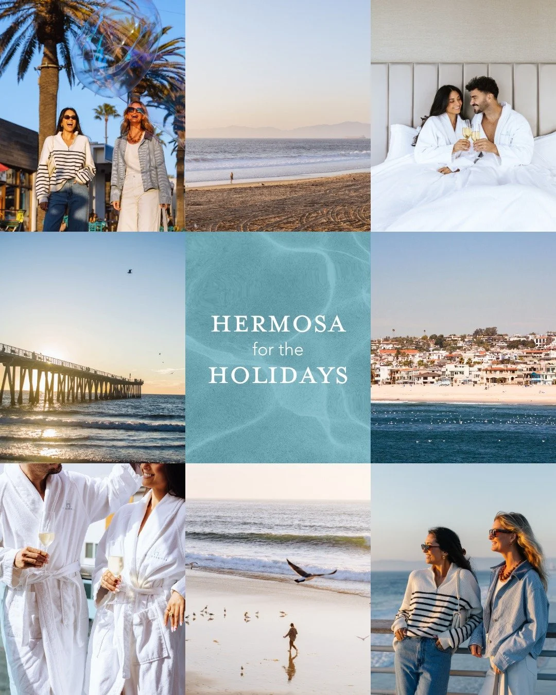 There's nothing like Hermosa for the holidays ✨

Whether you&rsquo;re planning a Thanksgiving getaway, a festive coastal weekend or a New Year&rsquo;s escape, H2O Hermosa Beach Hotel puts you steps from the sand and close to everything you love about