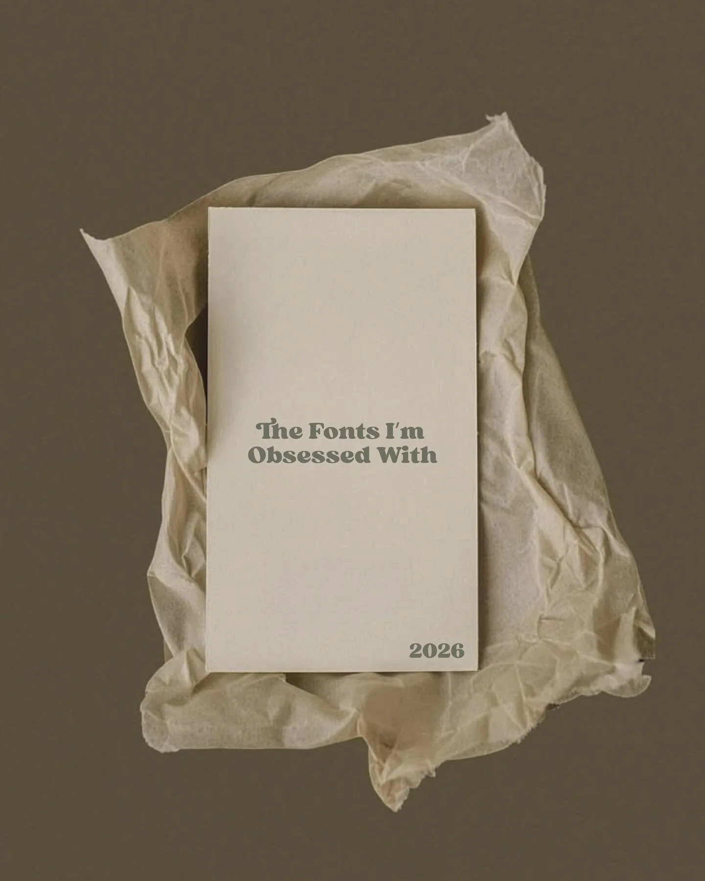 Fonts I&rsquo;m utterly, completely obsessed with right now.
The kind of typefaces that instantly elevate a brand, bring personality to a concept, and make every design feel that little bit more intentional.