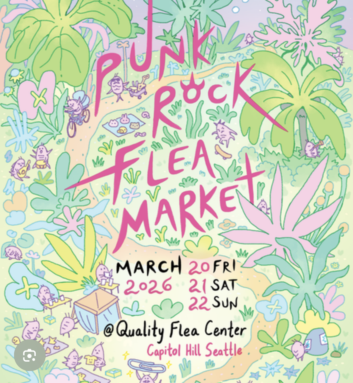 Punk Rock Flea Market Seattle 