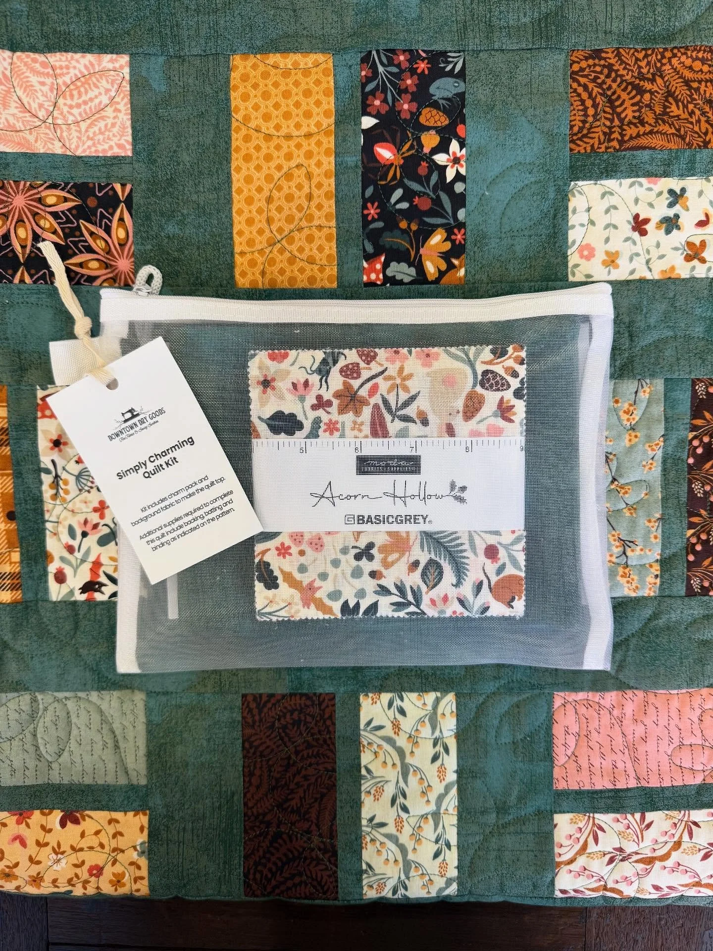 Simply Charming - Twins Kit

Our third Simply Charming quilt kit has arrived &mdash; and it&rsquo;s as sweet and beginner-friendly as ever! This quick project is perfect for cozy weekend sewing or a satisfying midweek make.

Each kit includes the pat