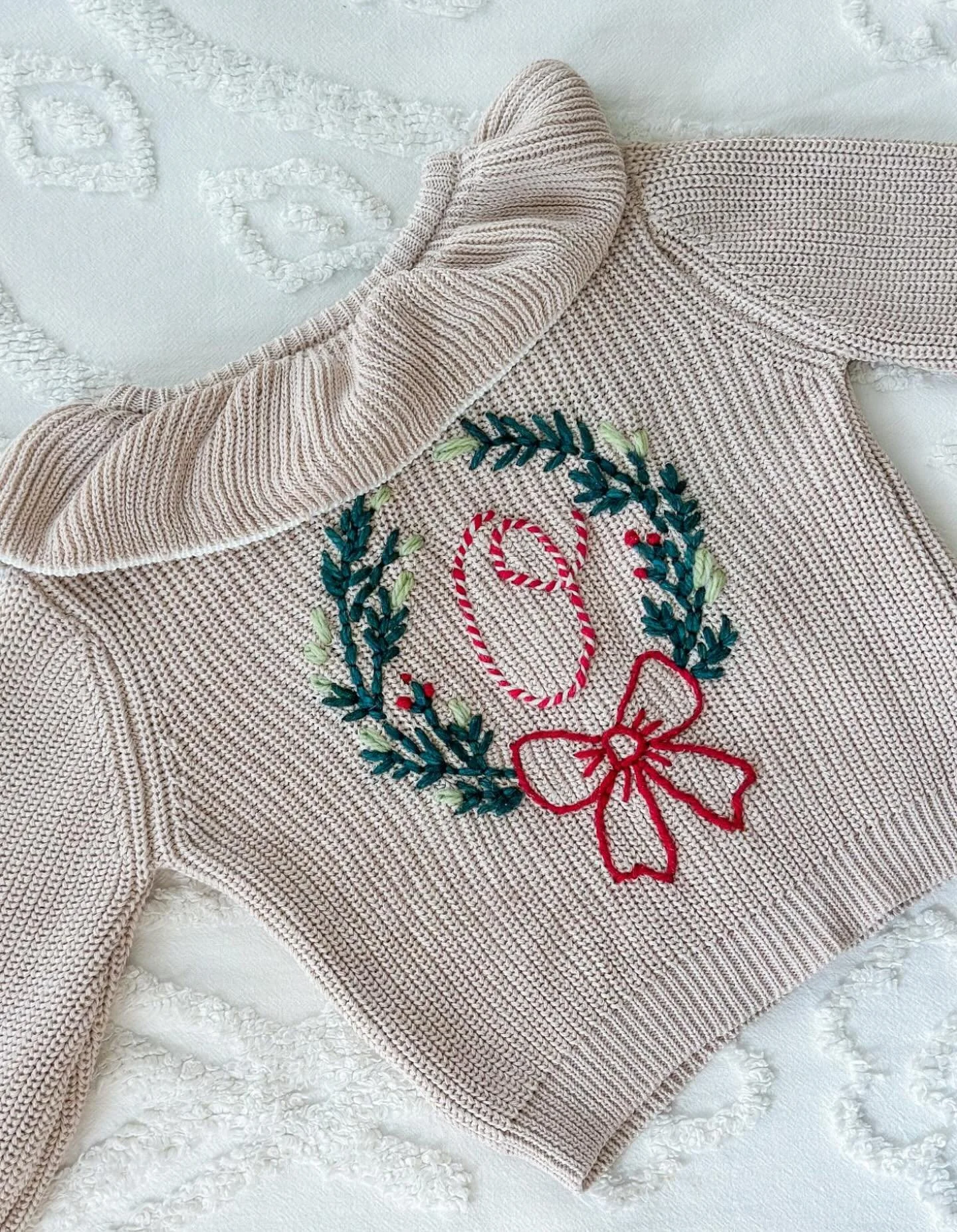 Three seats are still available for tomorrow's &quot;Personalize Your Knits with Kendra - Holiday&quot; class!! (November 16, from noon-3pm)

Join this class to create a beautiful hand-embroidered holiday season classic! This class covers a few simil