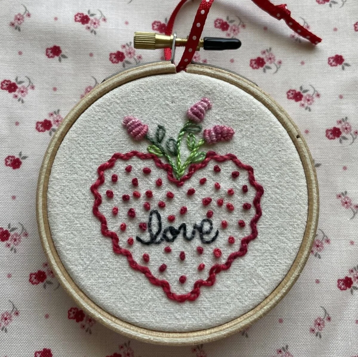 Is exploring embroidery on your list for 2026? Jill has one seat left in embroidery basics class this Saturday from 10 to noon. You can sign up online or give us a call at the shop during regular business hours at 469-714-4002. And if you can't make 