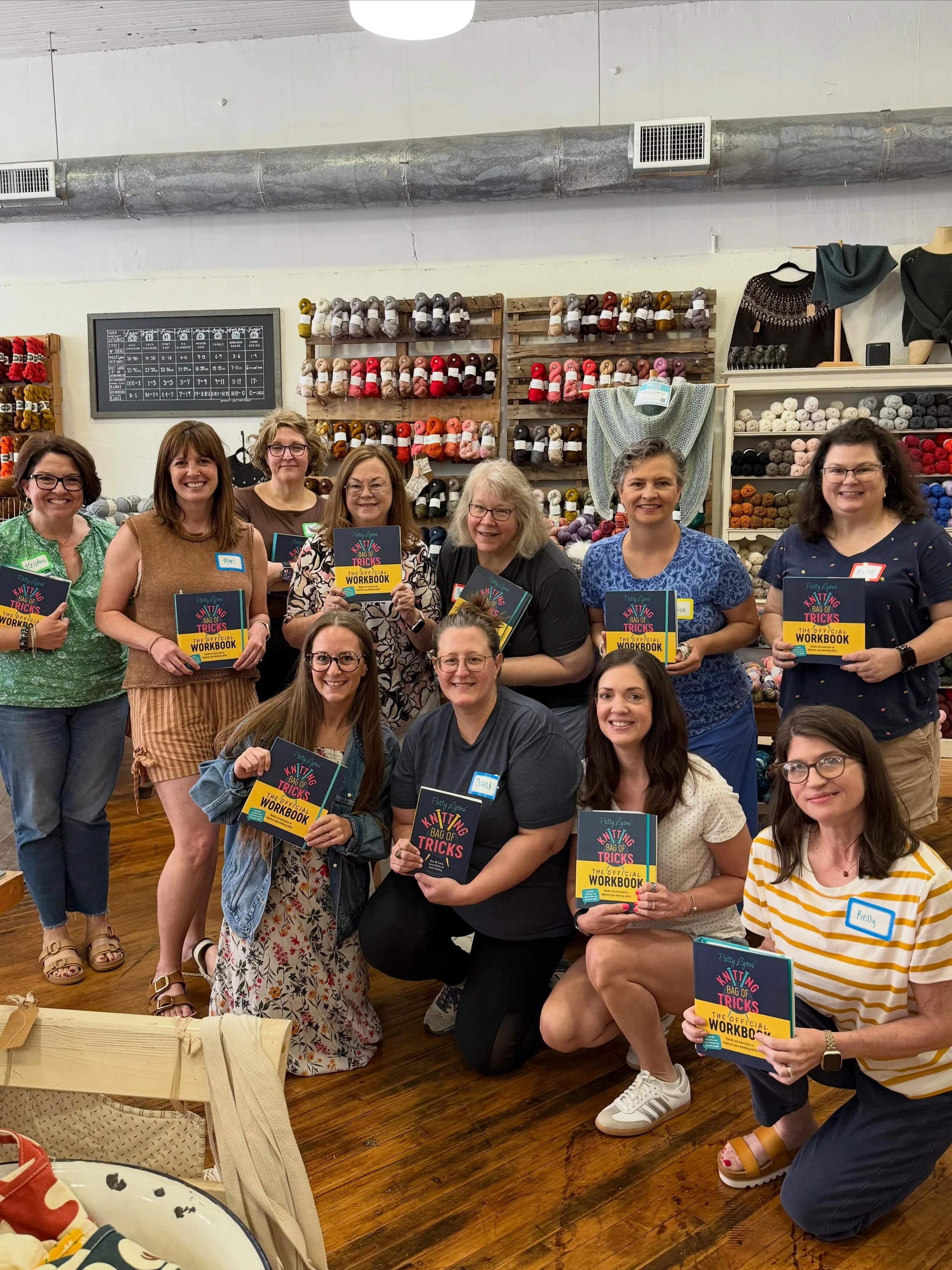 Keri's Summer Book Club started today... we are following along with @pattyjlyons Knitting Bag of Tricks Workbook. It's a wonderful way to really get to know your own knitting style -- while also showing you ways to evolve and improve! 

Thanks to Ke
