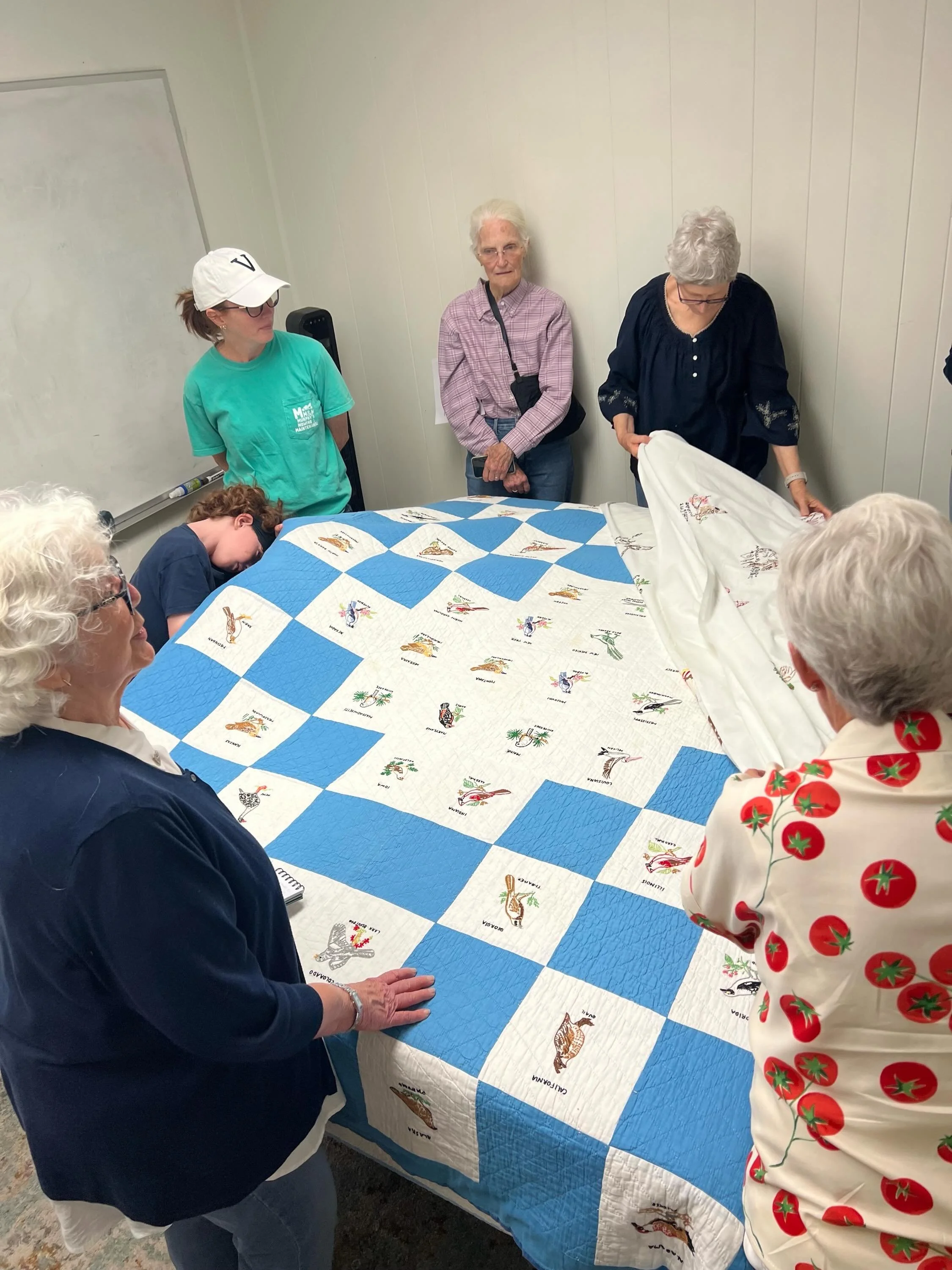 Big thanks to Stephanie Hanson for bringing her State Quilt Turning to us here @downtowndrygoods yesterday! It was a great turn out - especially with all the rain! Thanks to all who attended! 

#statequilts #quiltturning #downtowndrygoods #localquilt