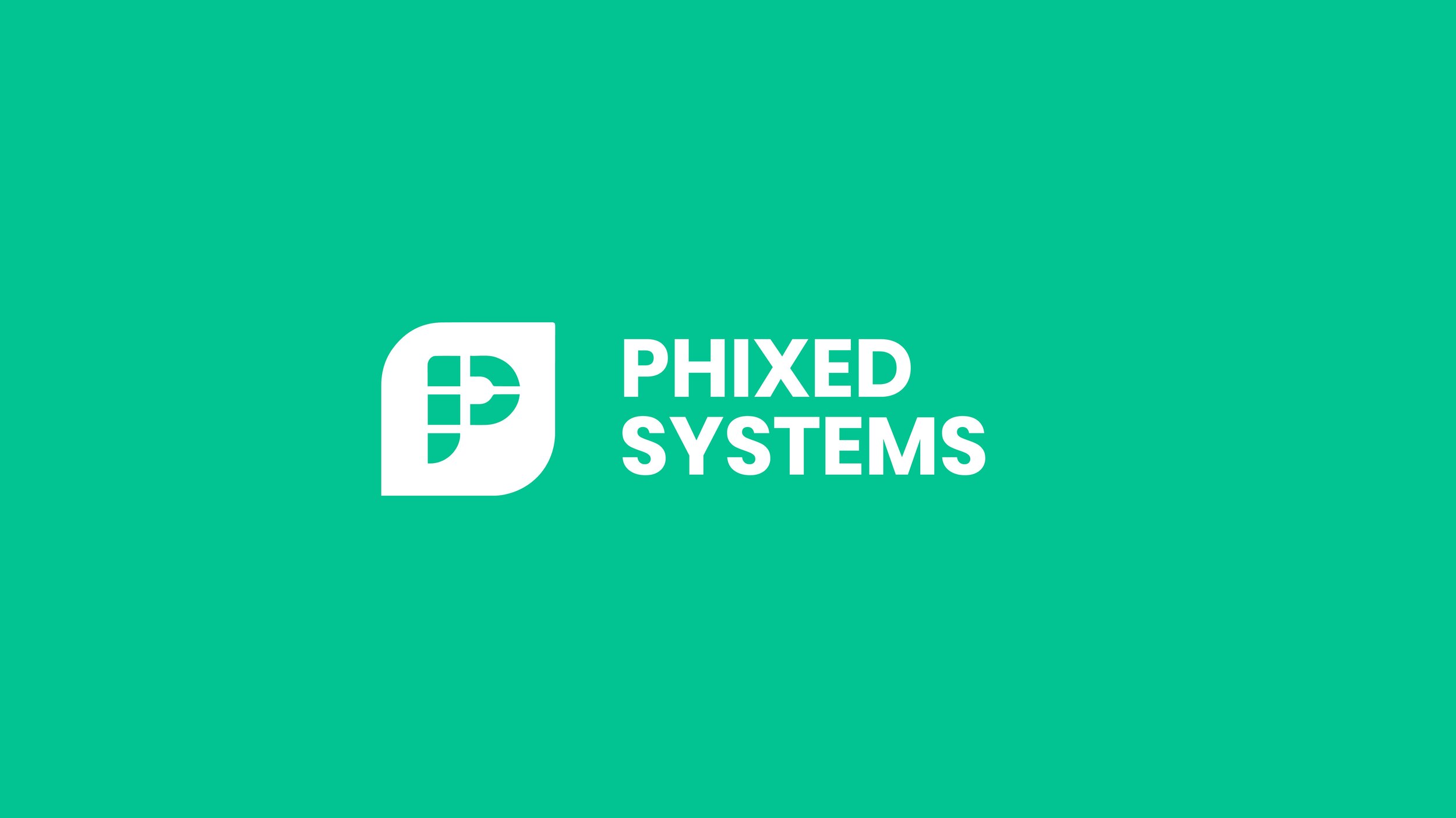PHIXED Systems Pitch Video