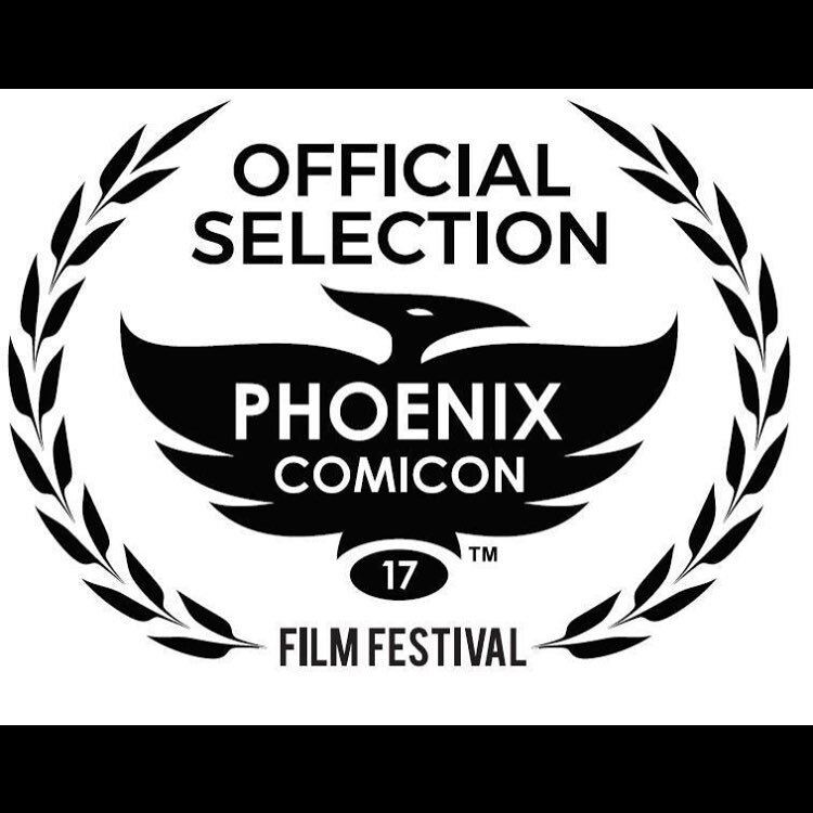 we're here at @phoenixcomicon for a screening of our 3rd short film, 'guardian angel' and we're so excited!!! if you're here come it at 11:30 am in north 226 abc!!