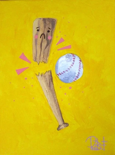 “The Last Swing” – Acrylic on Canvas - 9" X 12"