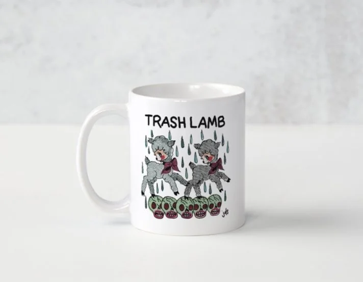 Trash Lamb Mug - Jackie Dunn Smith