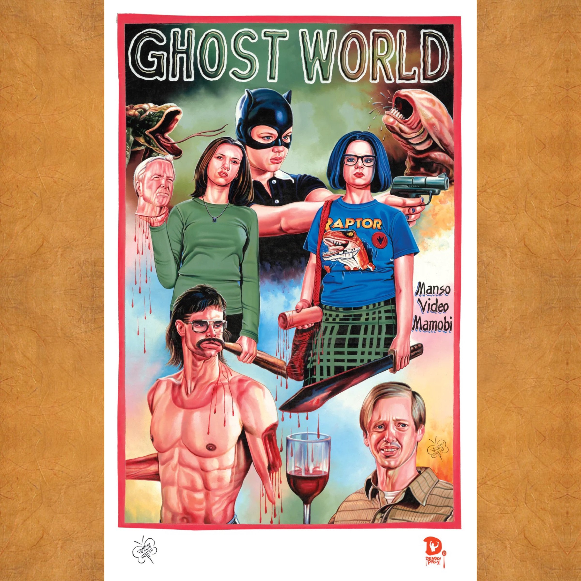 Ghost World / C.A. Wisely / High quality, digital print on FSC certified 100 lb card stock with 100% bio-degradable ink / 14 x 22 inches / $25