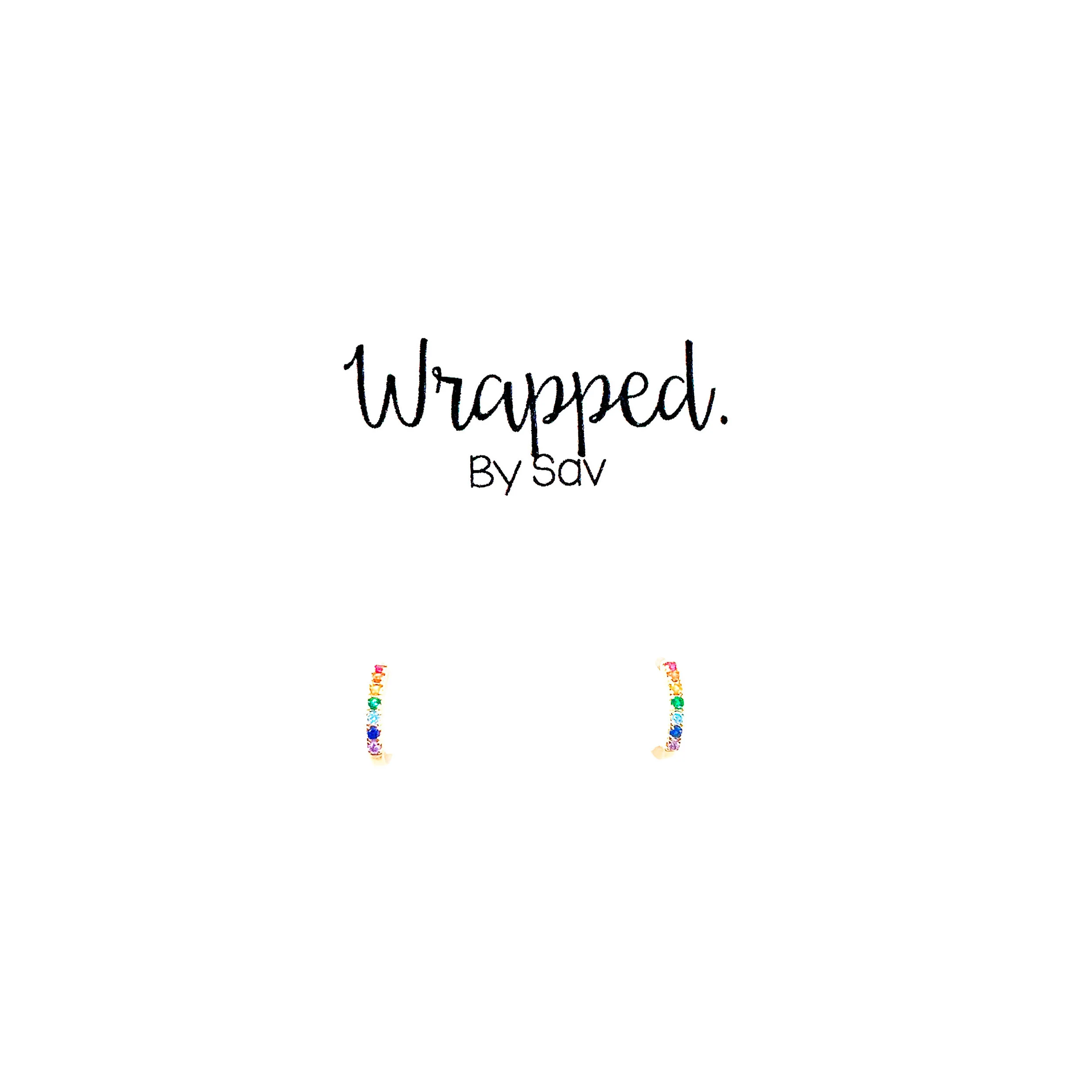 Rainbow Everyday Huggie Hoops.JPG