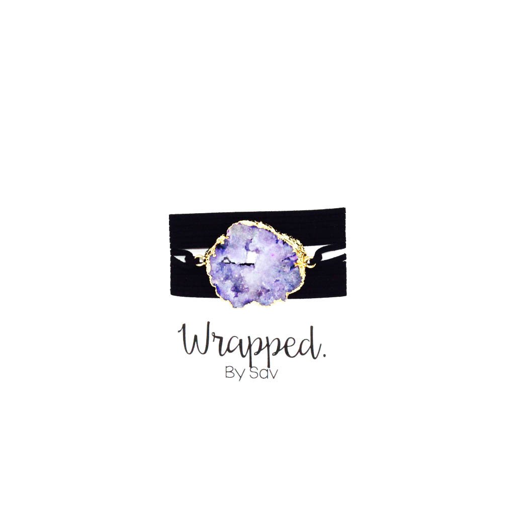 Purple Stone Wrap- Wholesale