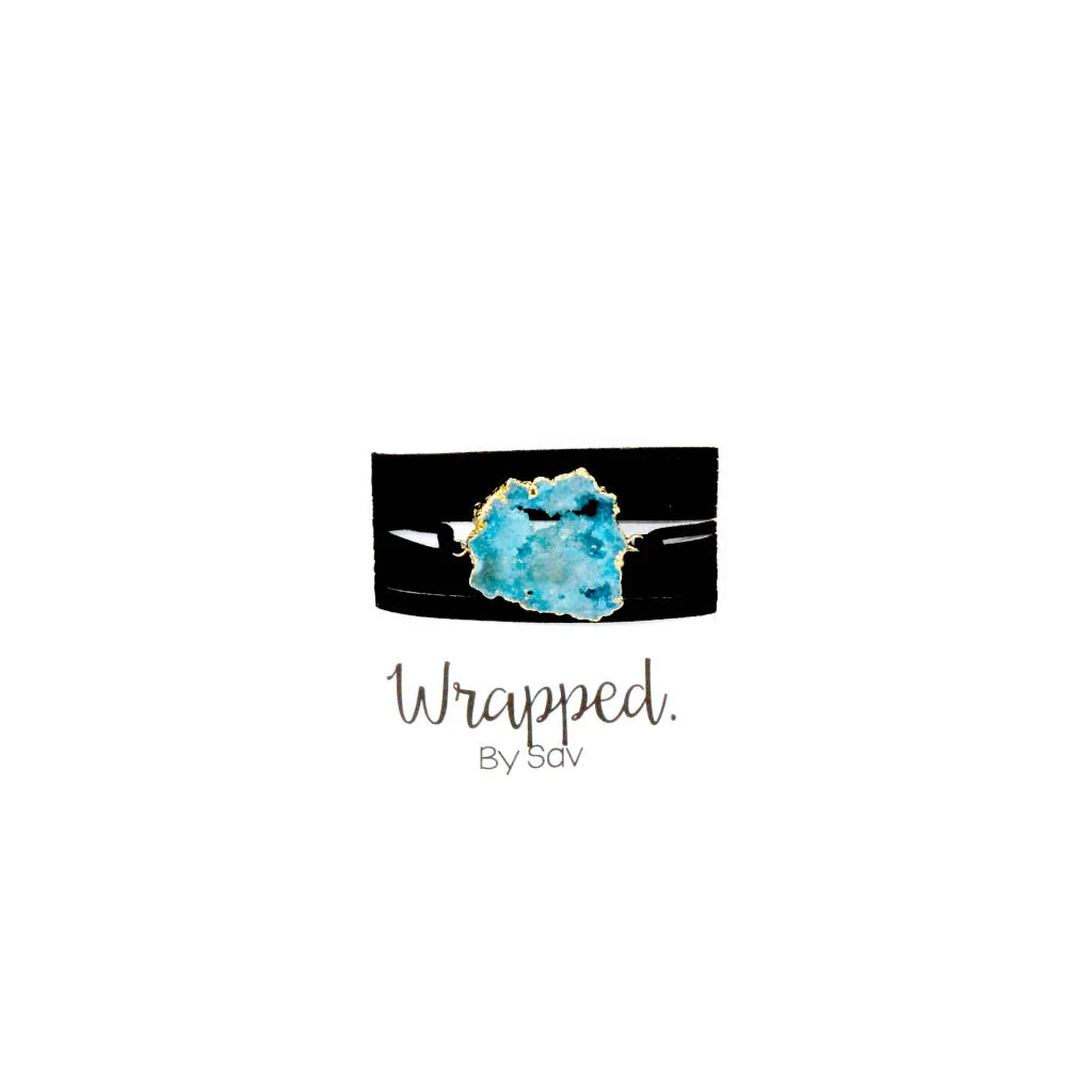 Light Blue Stone Wrap- Wholesale