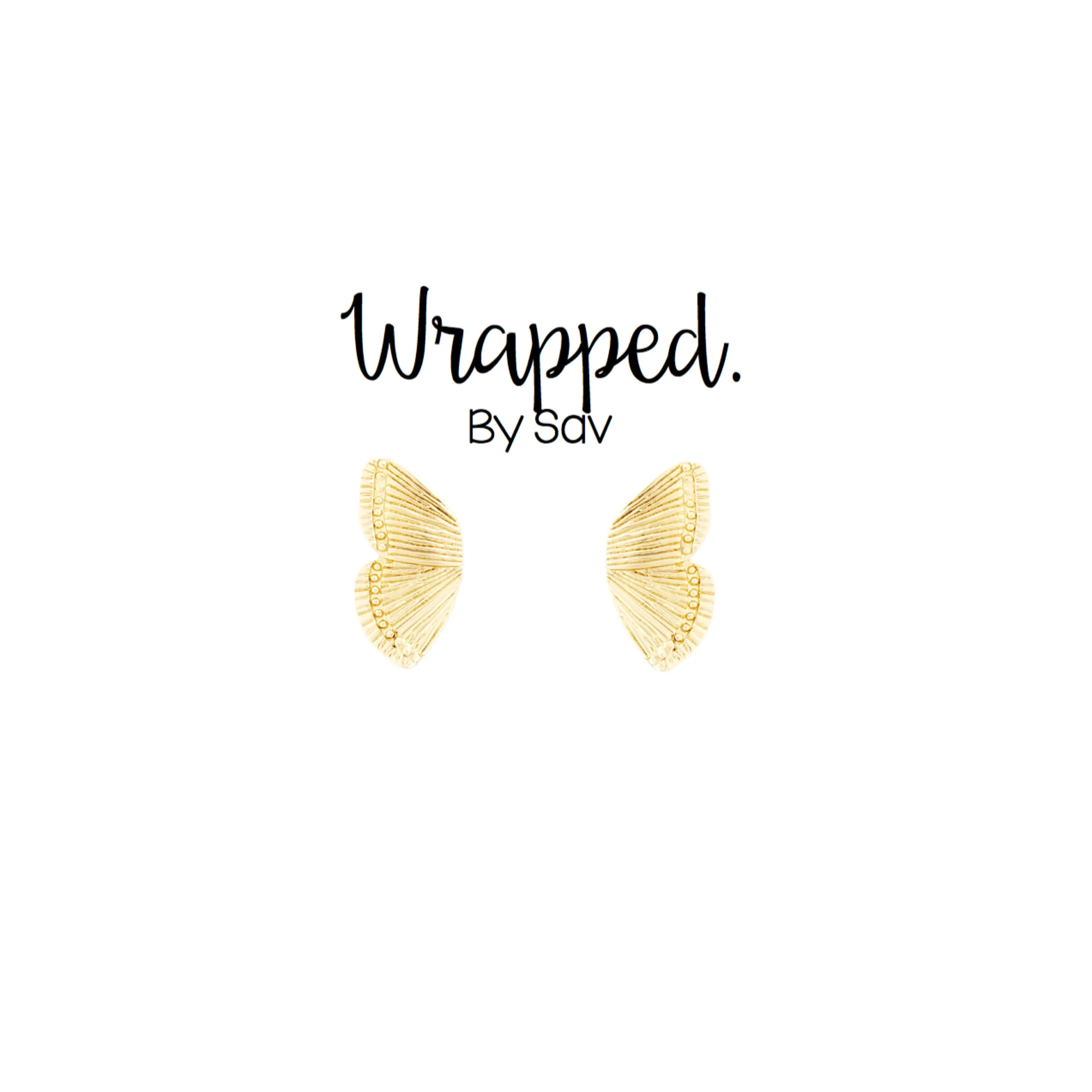 Butterfly Wing Studs- Wholesale