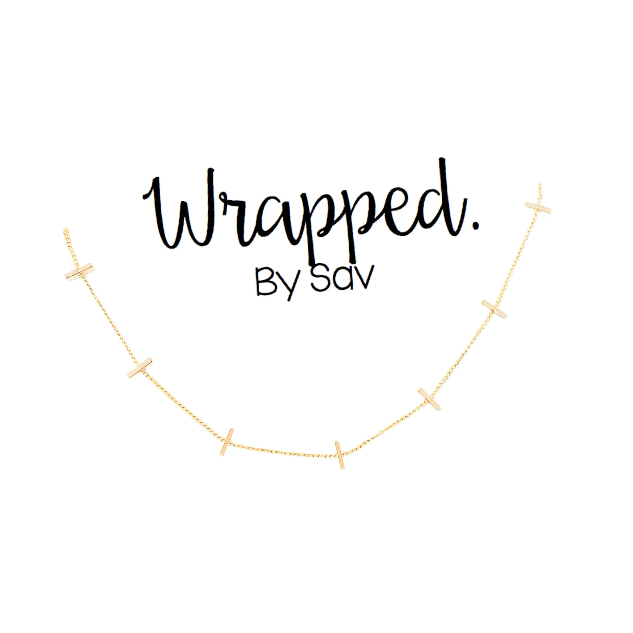 Gold Bar Choker- Wholesale