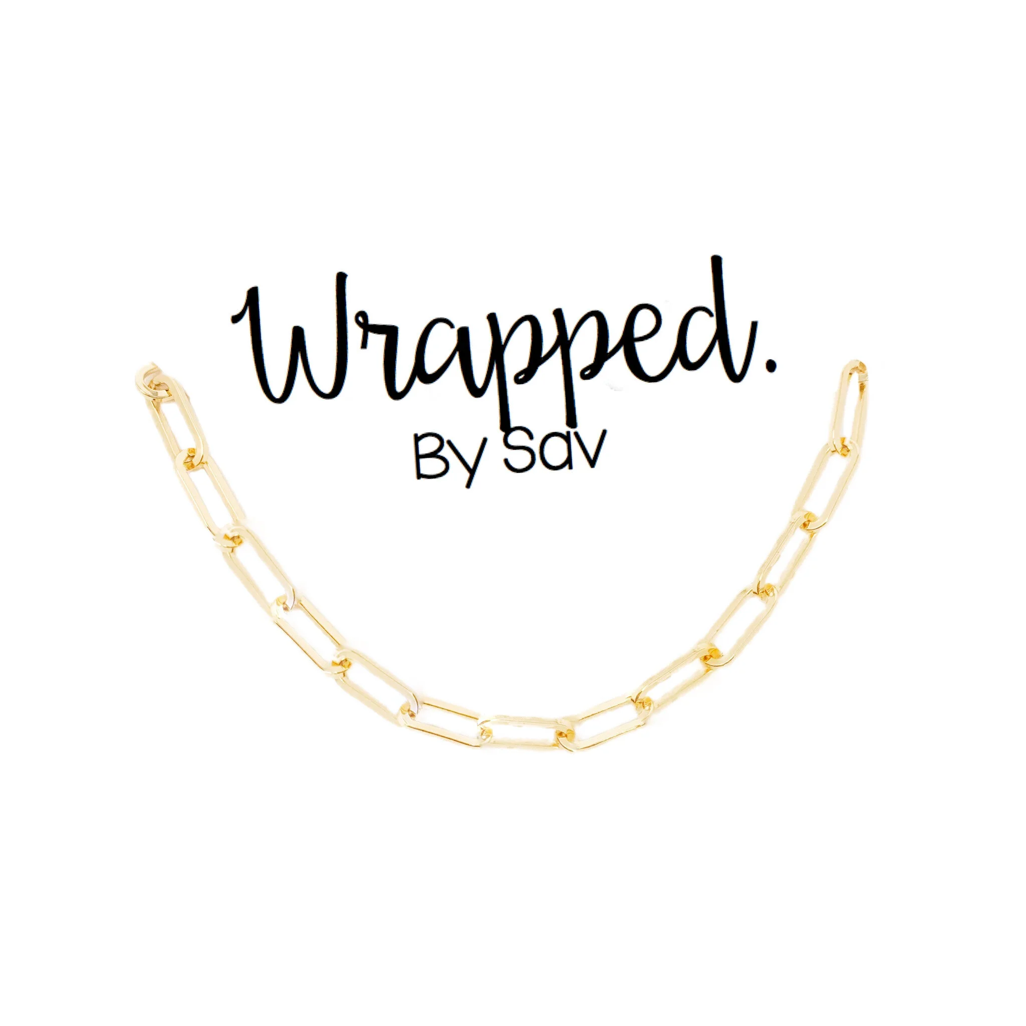 Gold Filled Link Necklace..JPG