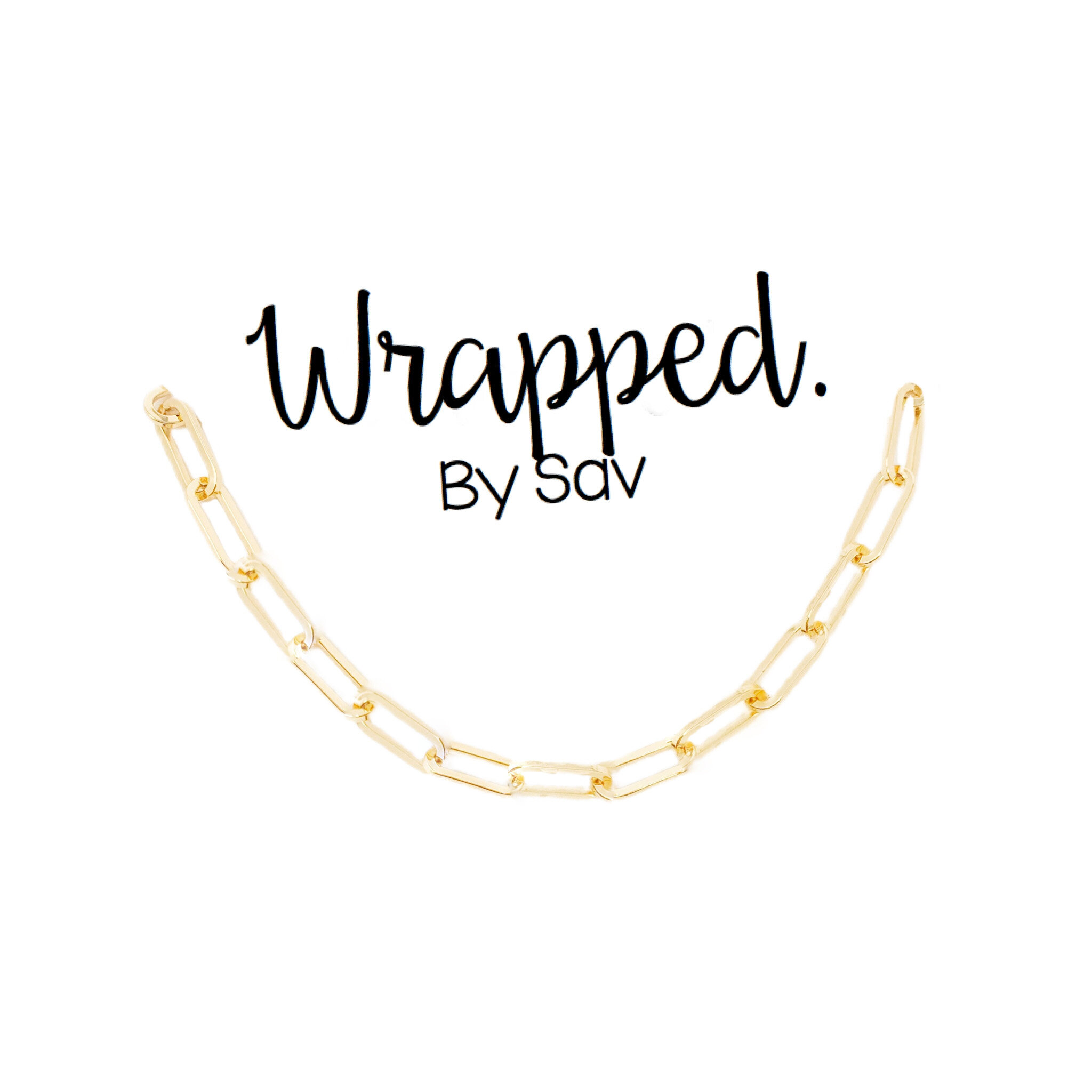 Gold Filled Link Necklace..JPG