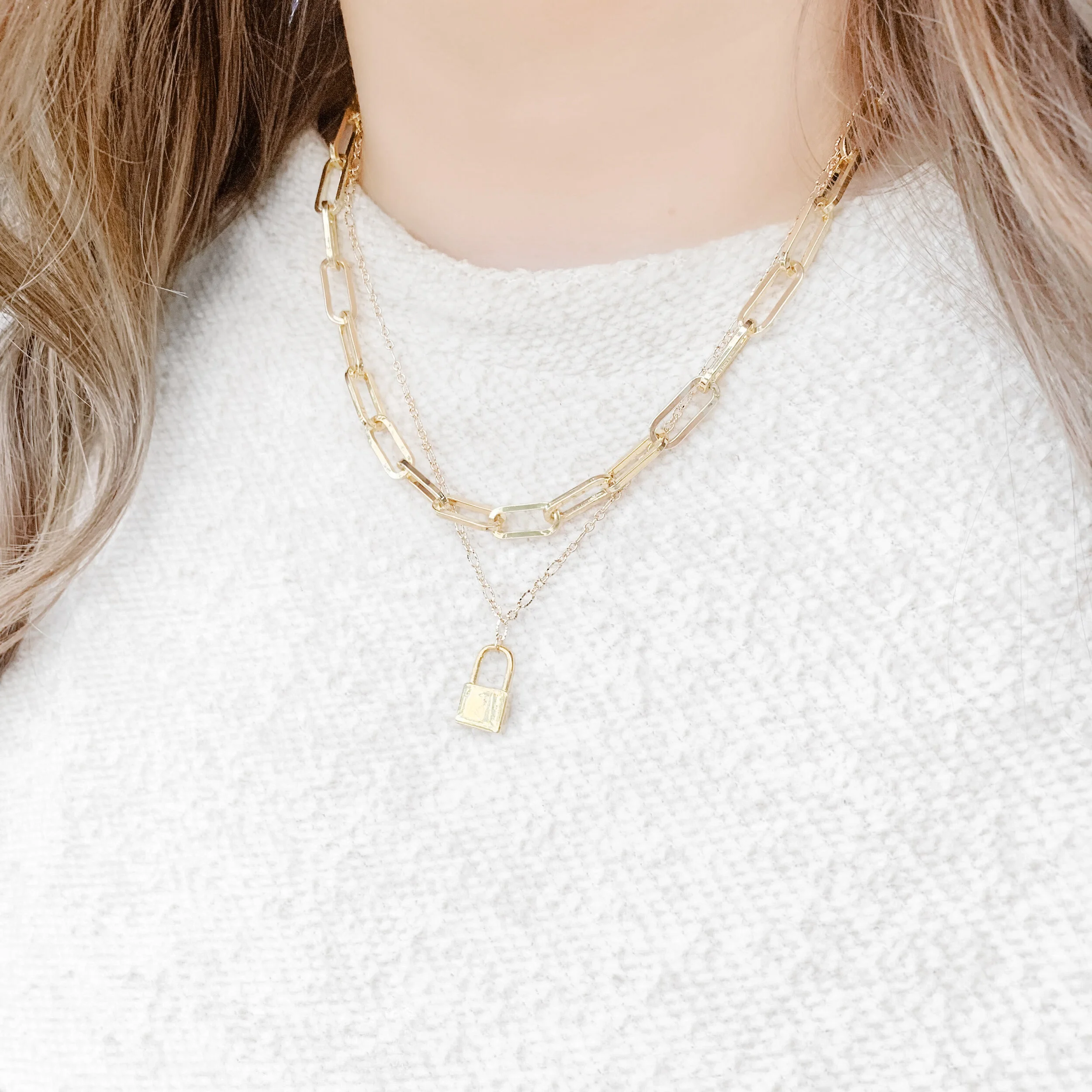 Gold Filled Link Necklace.JPG