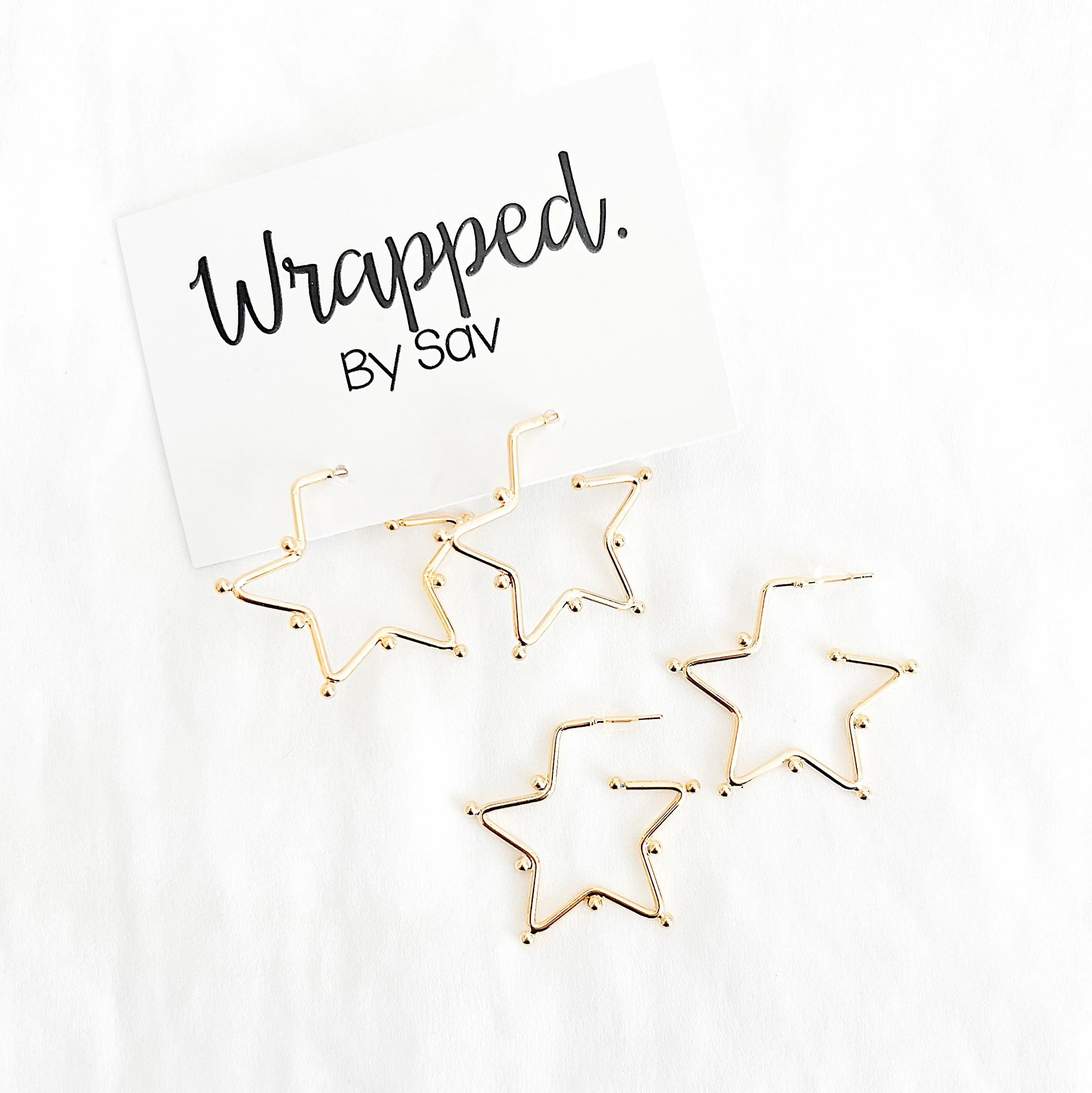 LG Callen Star Hoops