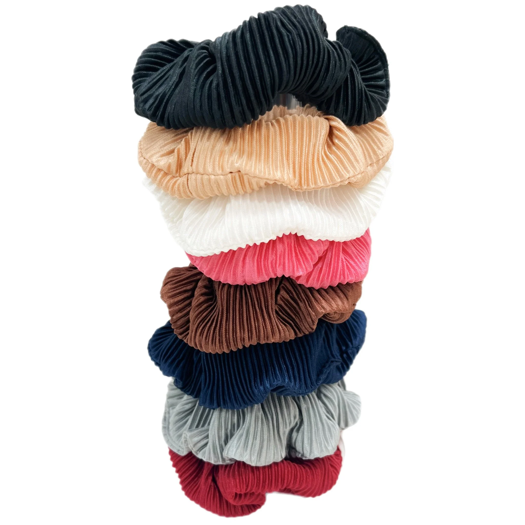 Plisse Hair Scrunchie