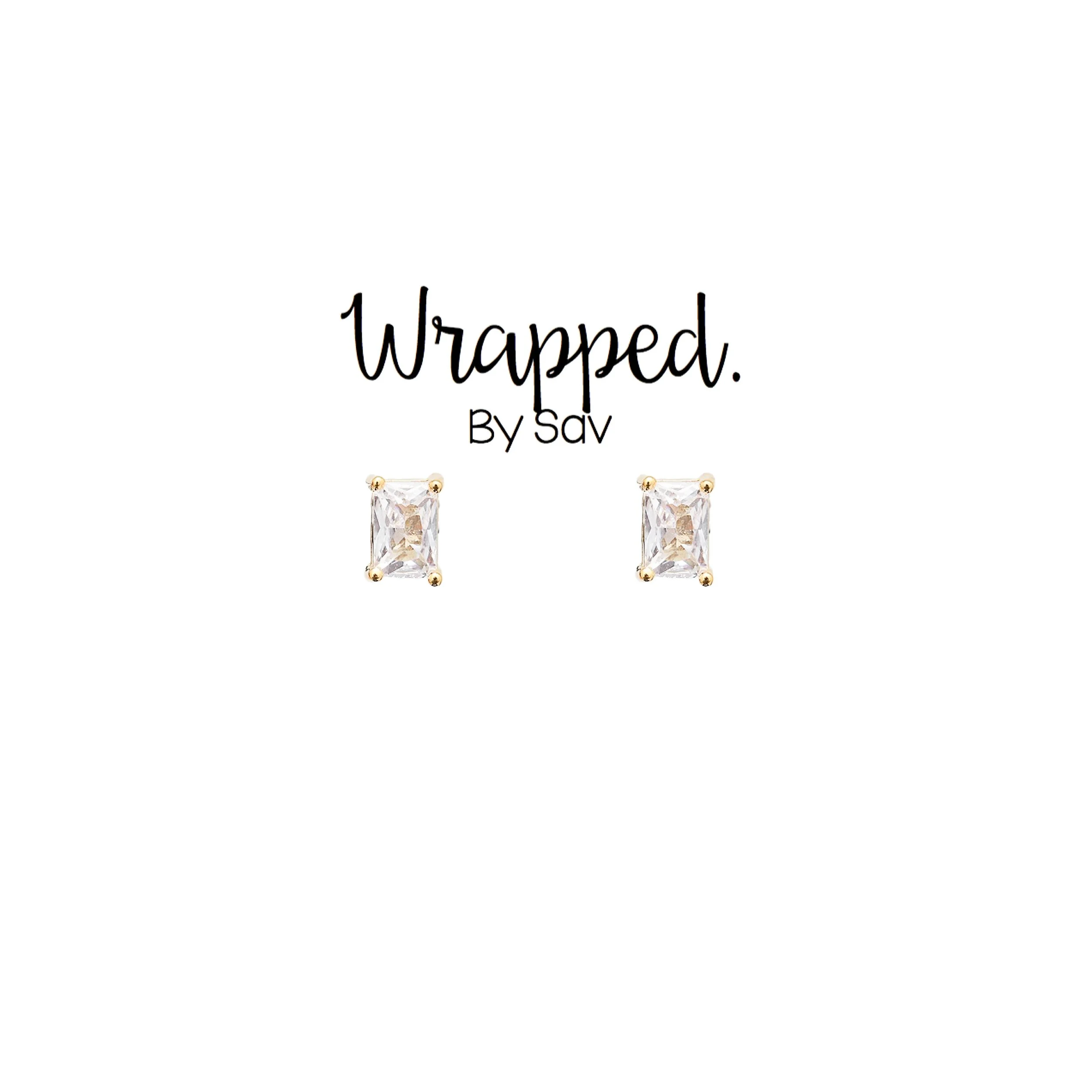 Baguette Studs- Wholesale