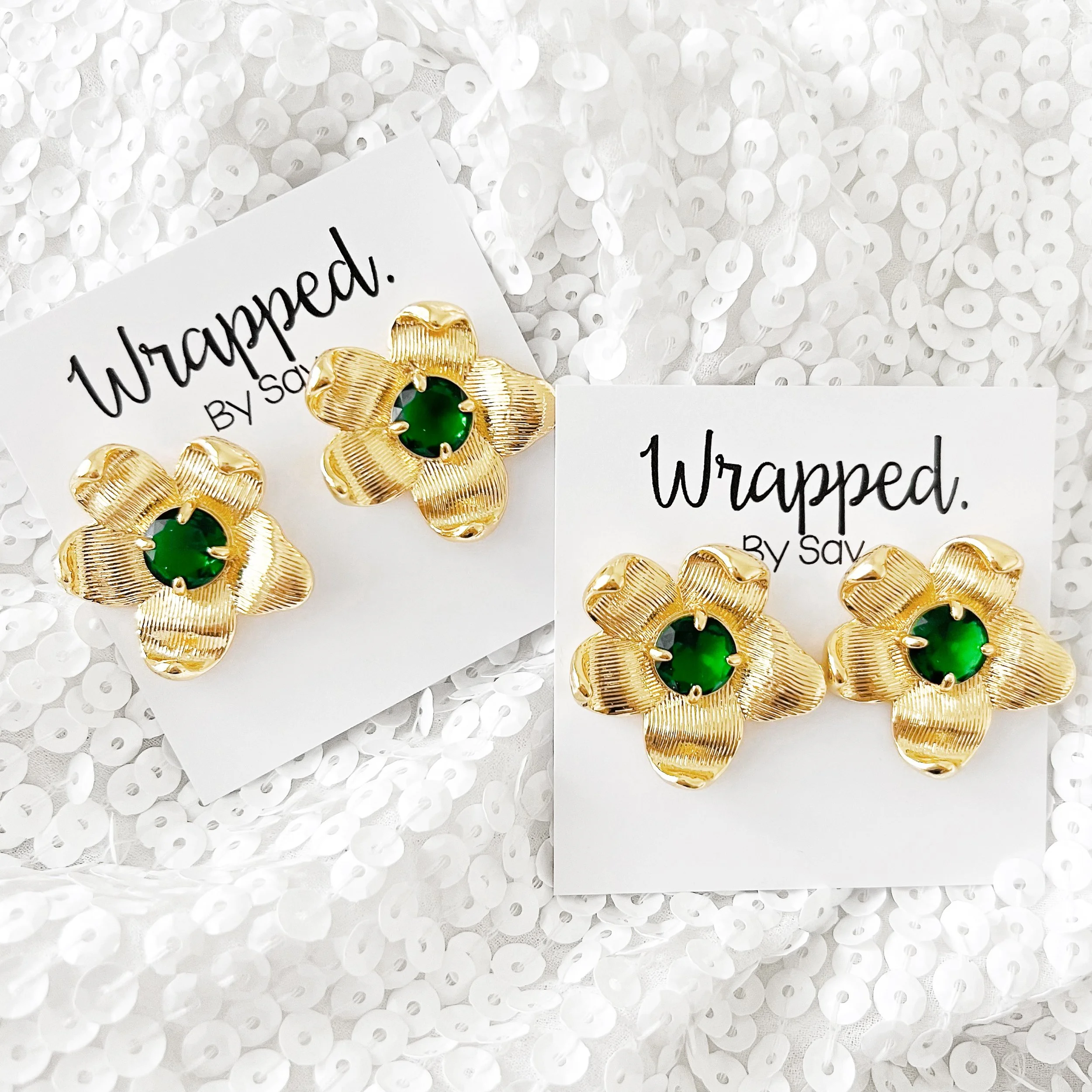 floral studs green 2.JPG