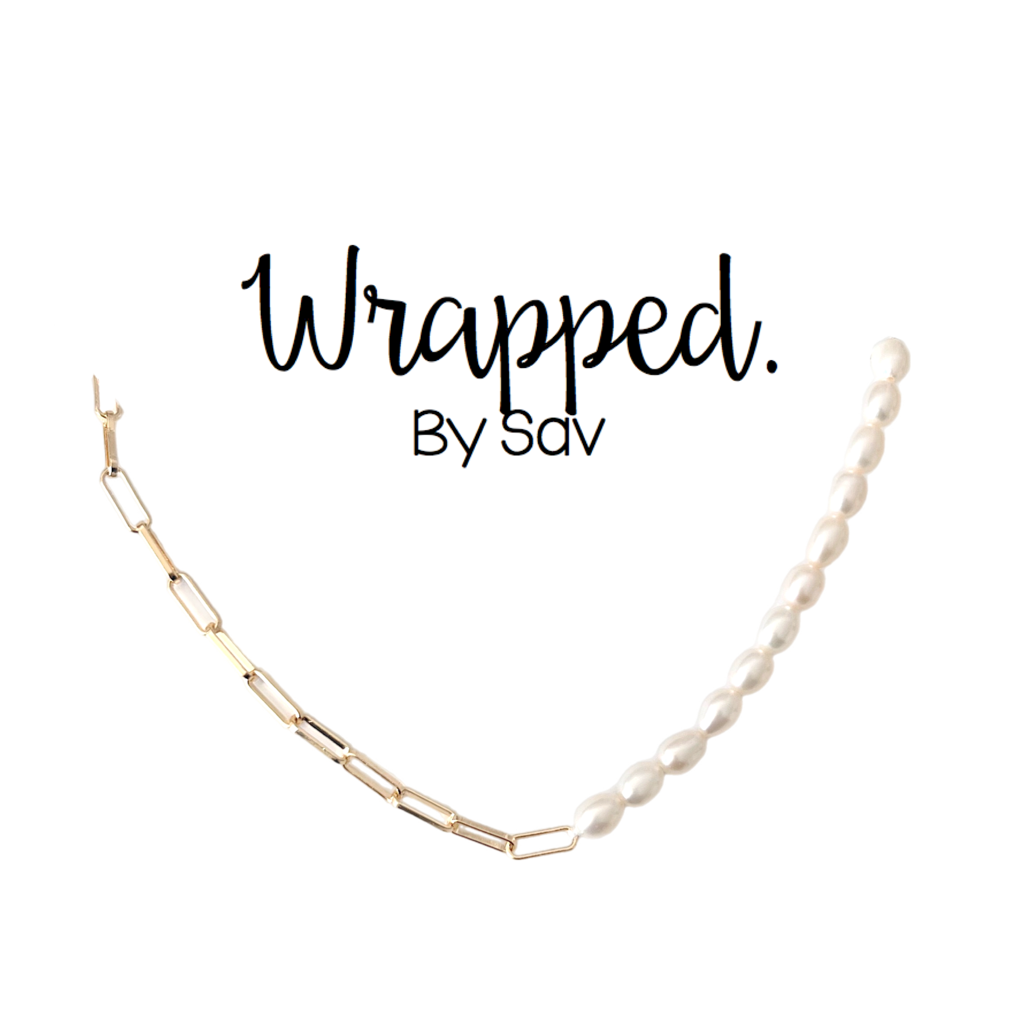 Pearl & Chain Necklace