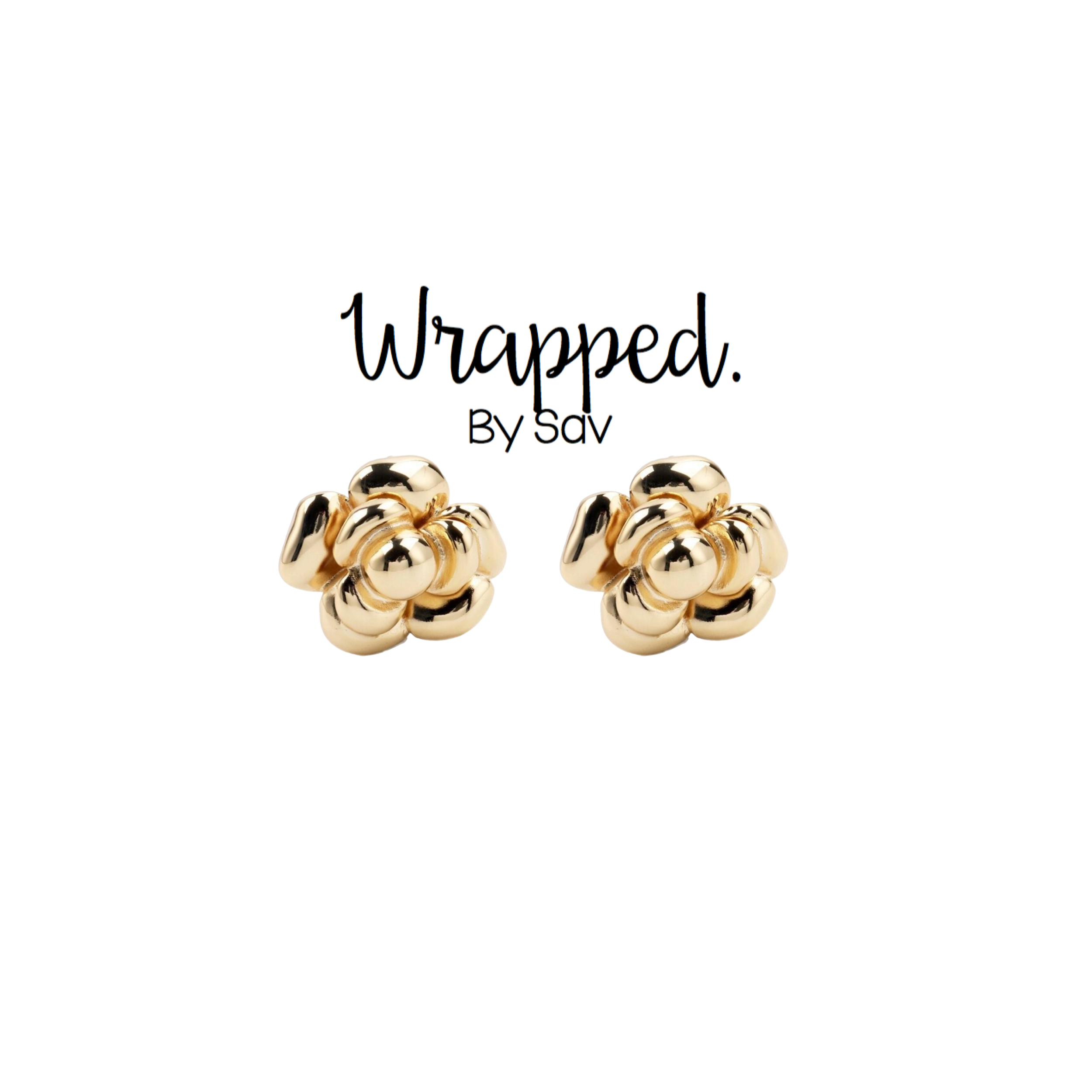 Chunky Flower Studs- Wholesale