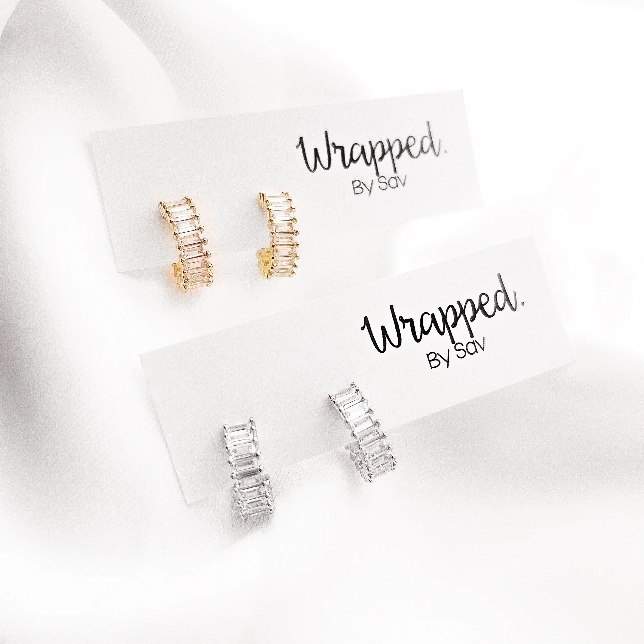 Mini Crystal Huggies