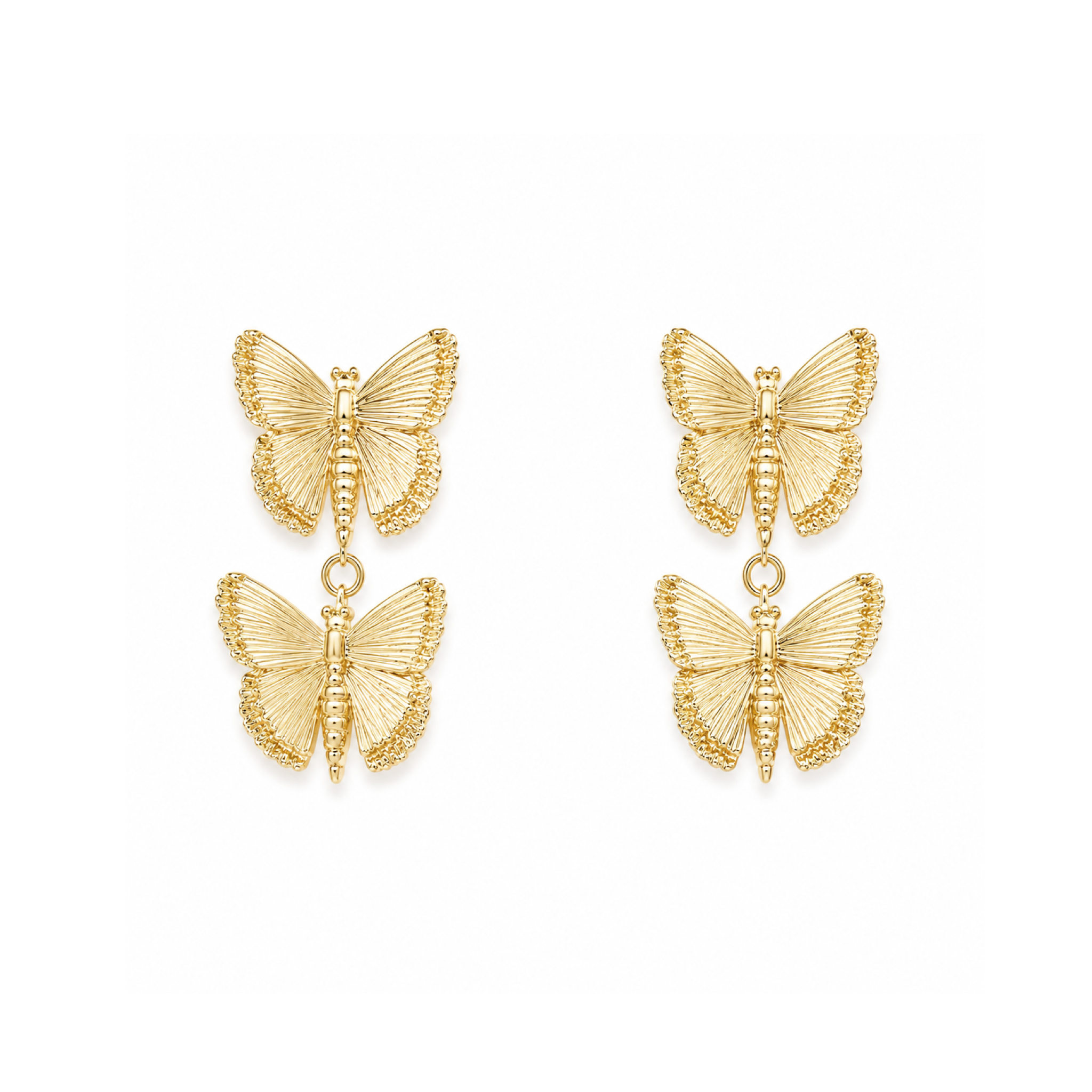 Butterfly Duo Studs