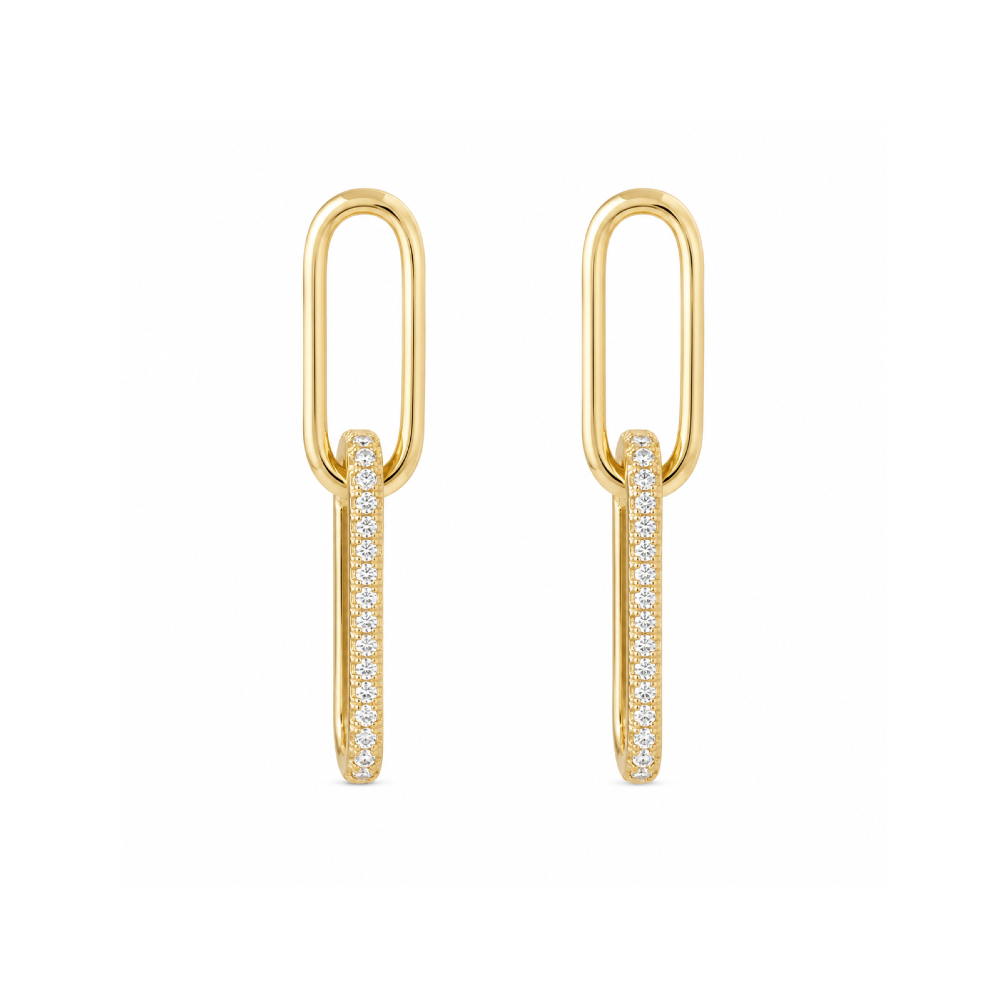 Luxe Link Earrings- Wholesale