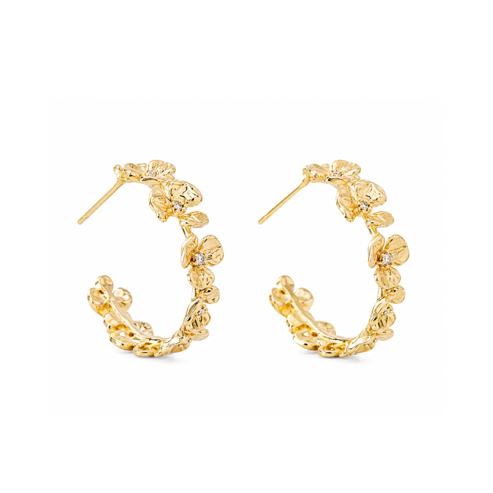 Flower Hoops