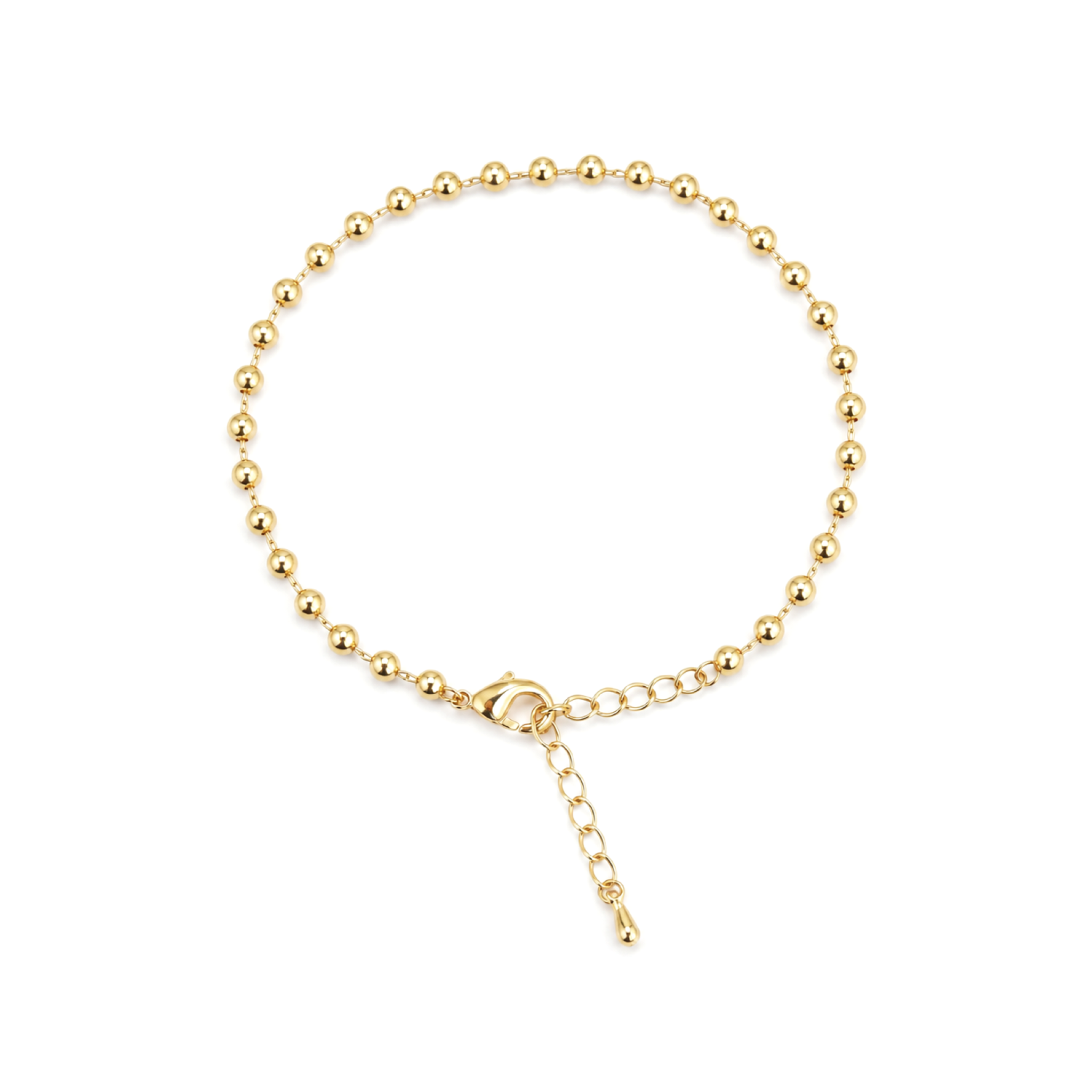 Gold Ball Chain Bracelet