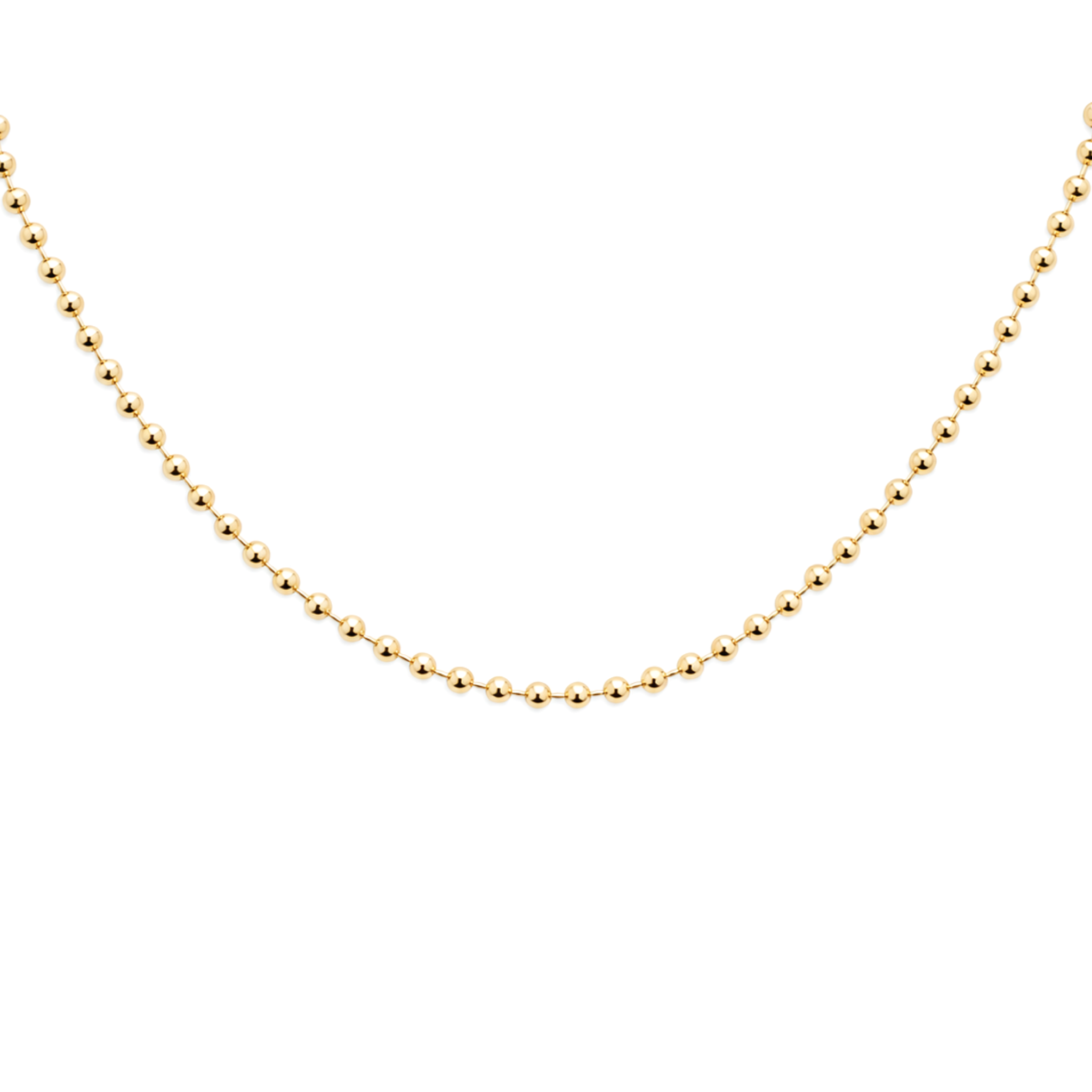 Gold Ball Necklace- Wholesale