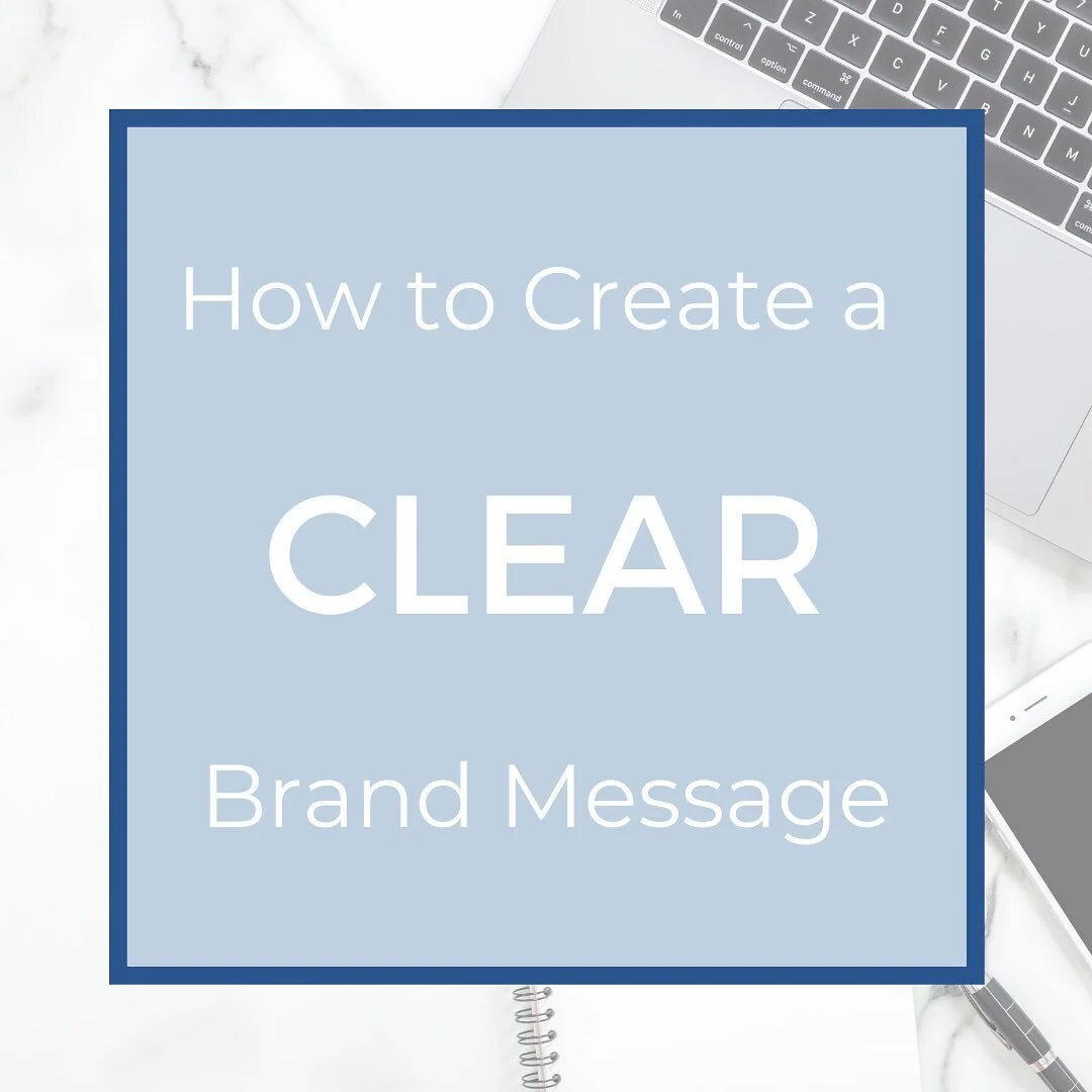 The best way to position yourself as an expert in your field? Establish a clear brand message.

My tried and true method for identifying that message is simple! I think backwards:

What problem am I solving?
⬇️ ⠀
Who has this problem? ⠀
⬇️
What do th