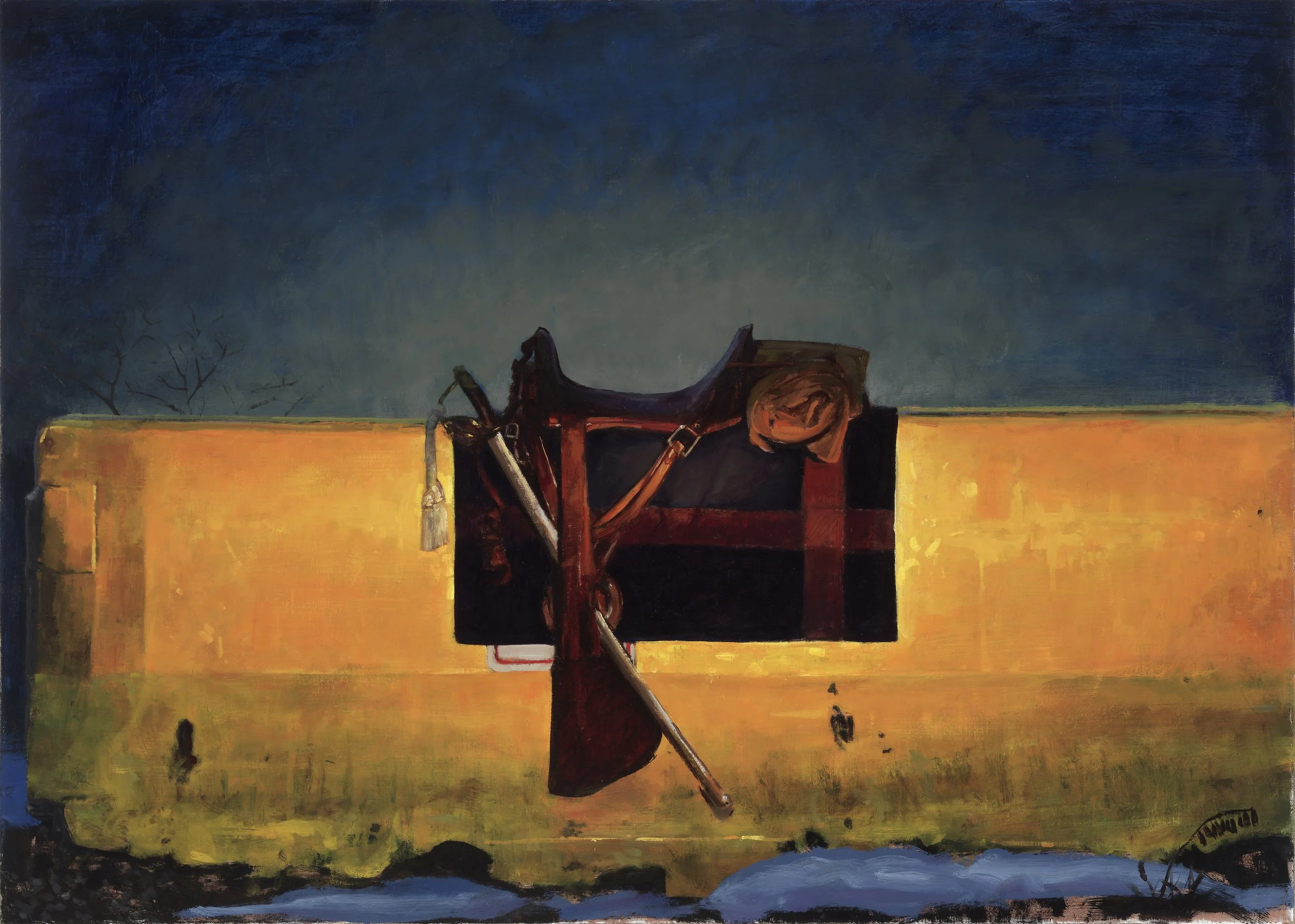 Old Fields |
Oil on linen  |  
43 × 48 inches

