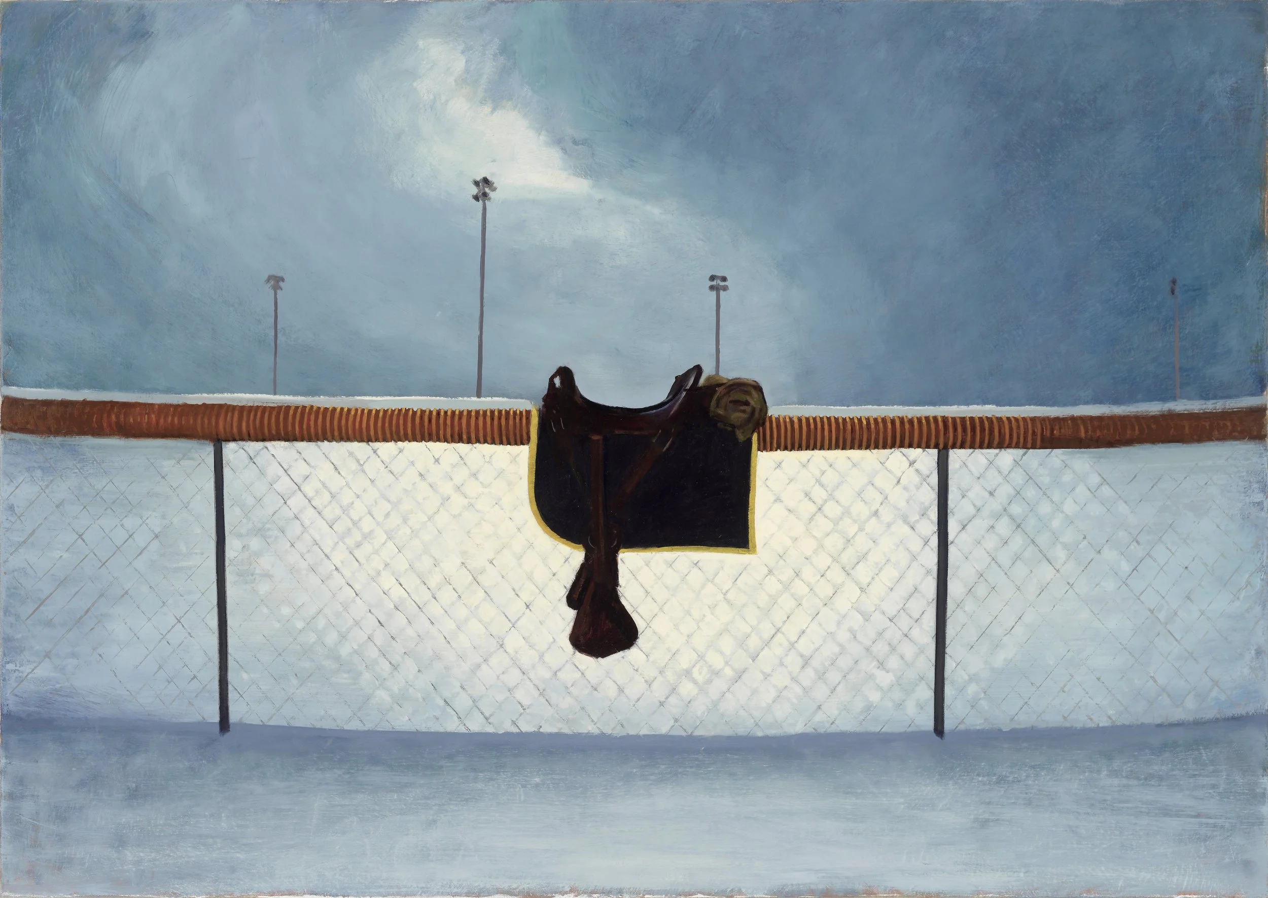 Over the Fence |
Oil on linen  |  
43 × 48 inches
