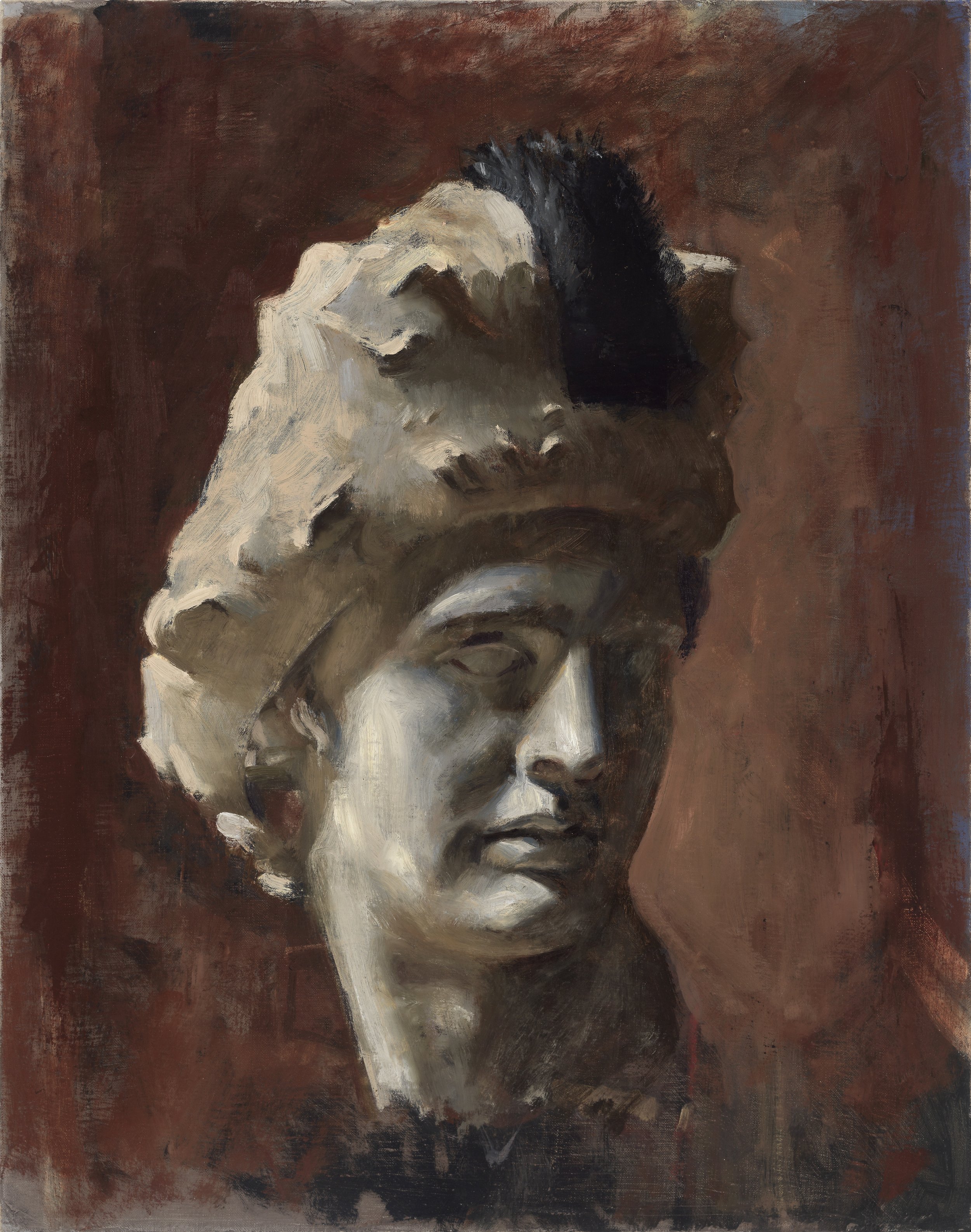 US Head | Oil on linen | 23 × 18 inches