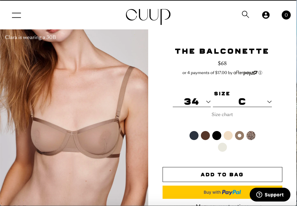 Lauren Hutton, 78, Models Sheer Bra for Cuup Campaign