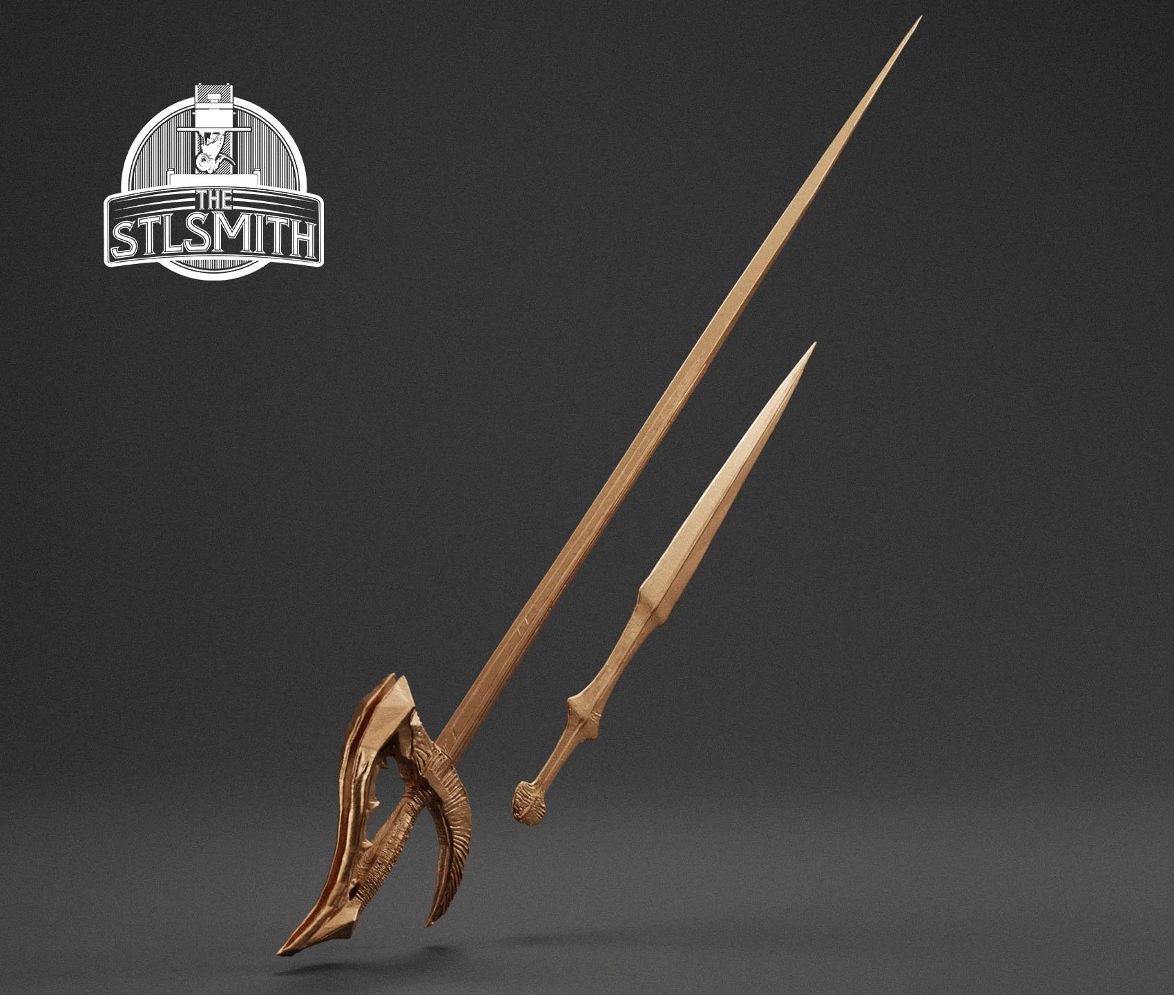 Crow Quills Sword [Dark Souls] Life Size STL — The STL Smith