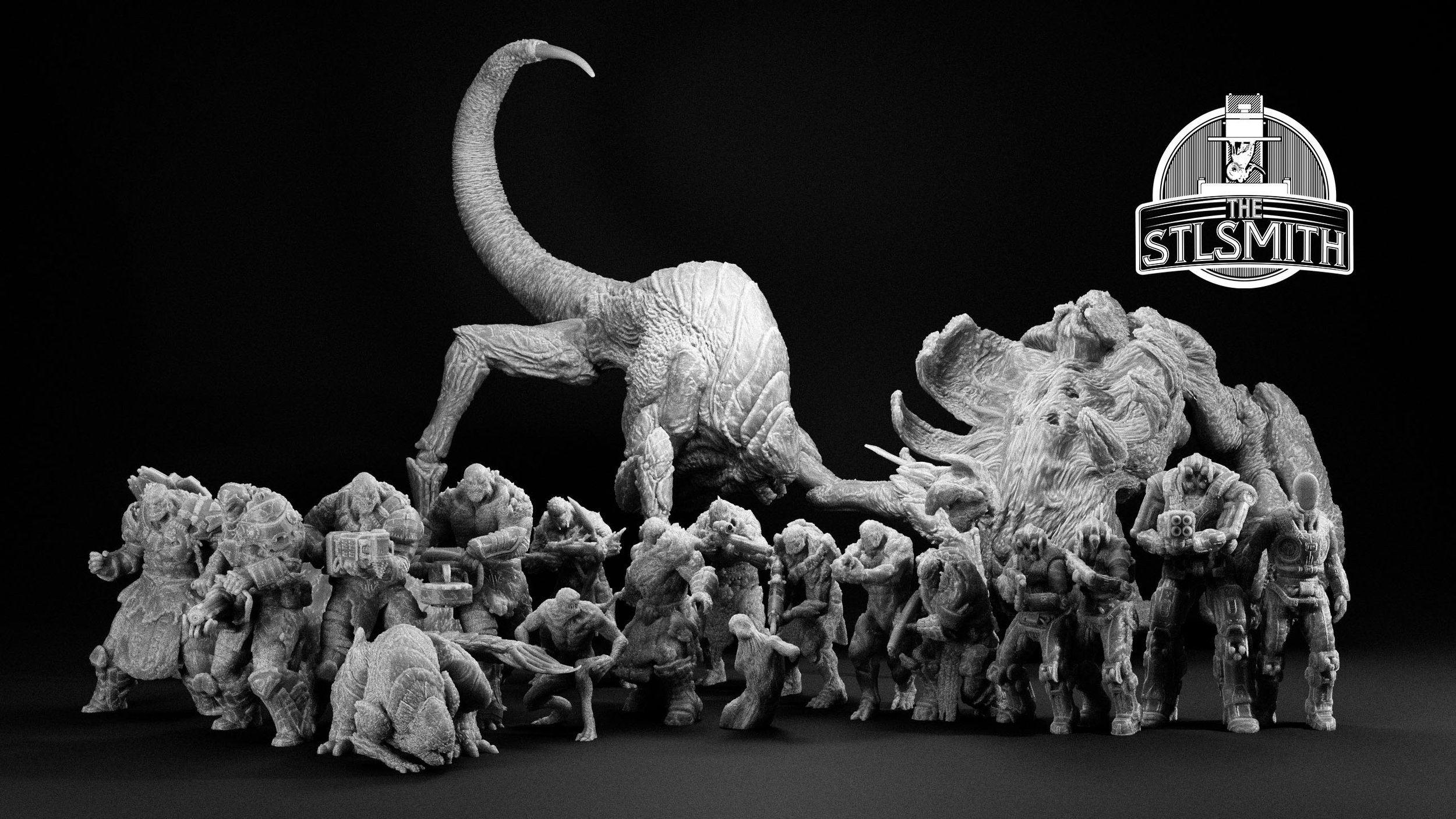 Enemy/Swarm/DeeBee Set Part 1 [4] Miniature STL