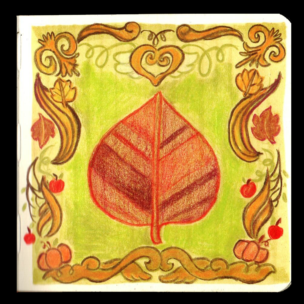 8. LEAF // At the time I drew Leaf I had just read Trung Le Nguyen’s new book, Angelica and the Bear Prince, and was obsessed with the intricate frames he used for his panels. While I like the colors I used, the linework and details could be better. 