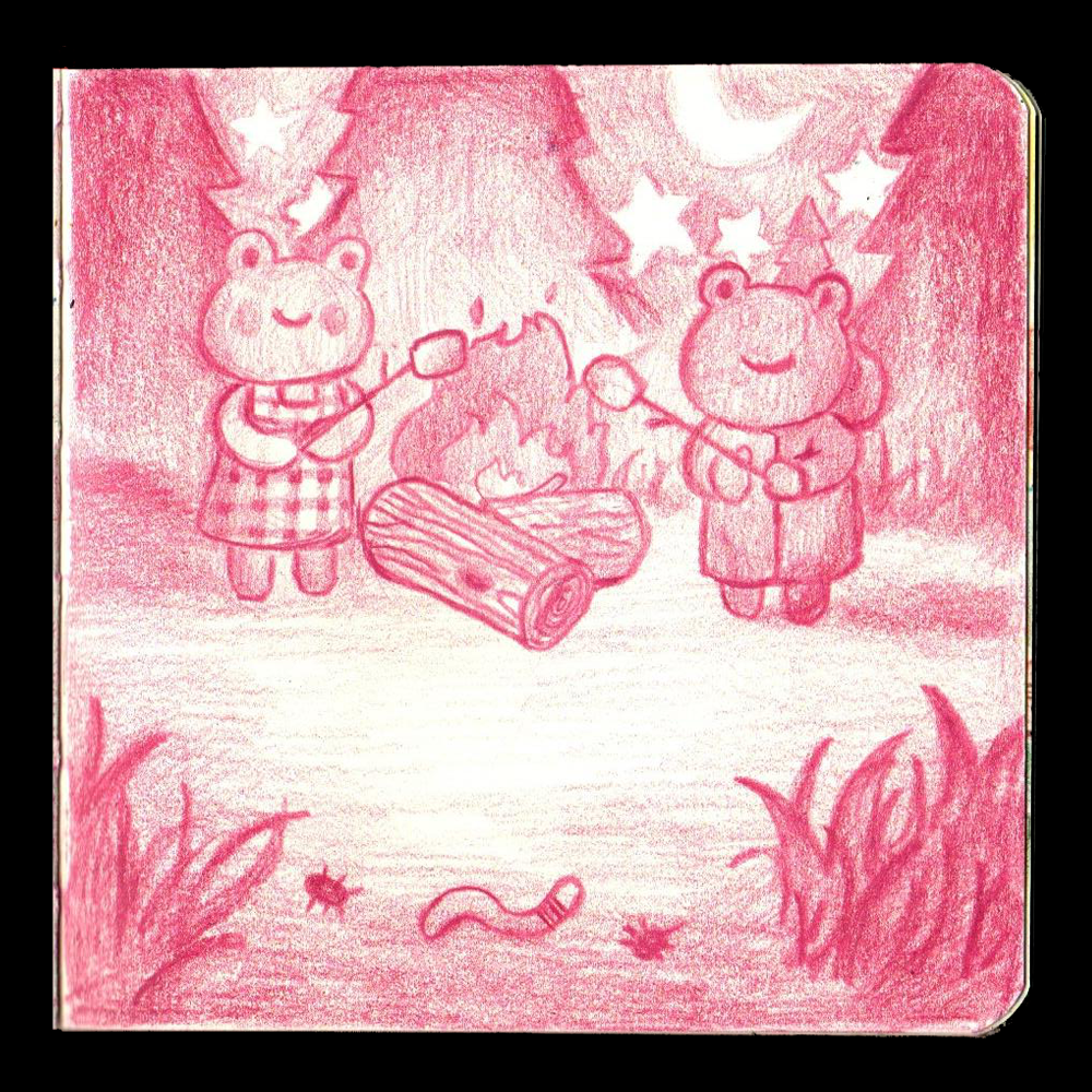 10. CRITTER // For Critter, I just started mindlessly doodling while watching South Park and this drawing came about. I wish I had planned the composition better, but ti twas nice drawing on the fly. 