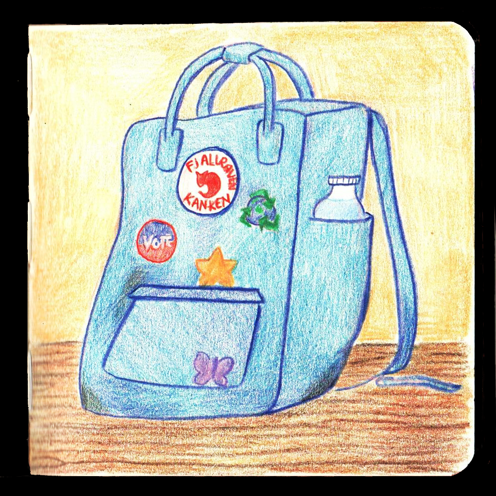 28. BUTTON // I used to decorate my backpack top to bottom in high school so I thought it would be cute to make buttons for a backpack. 